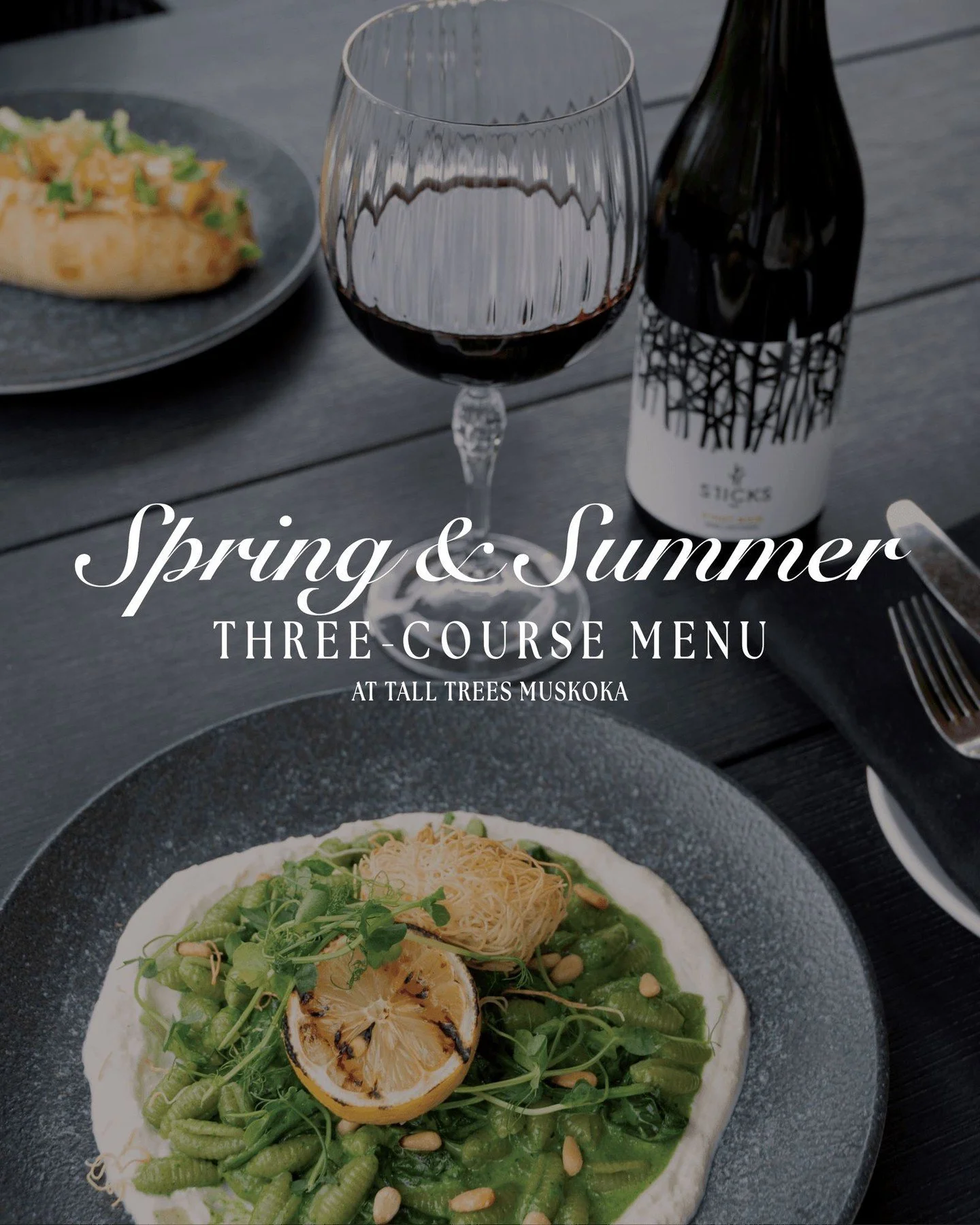 Our Spring &amp; Summer Three-Course Menu highlights all of the best flavours that the season has to offer, from fresh and bright produce and herbs to smoky BBQ; you&rsquo;ll find it all here at Tall Trees! 🌿

Join us for dinner to discover all the 