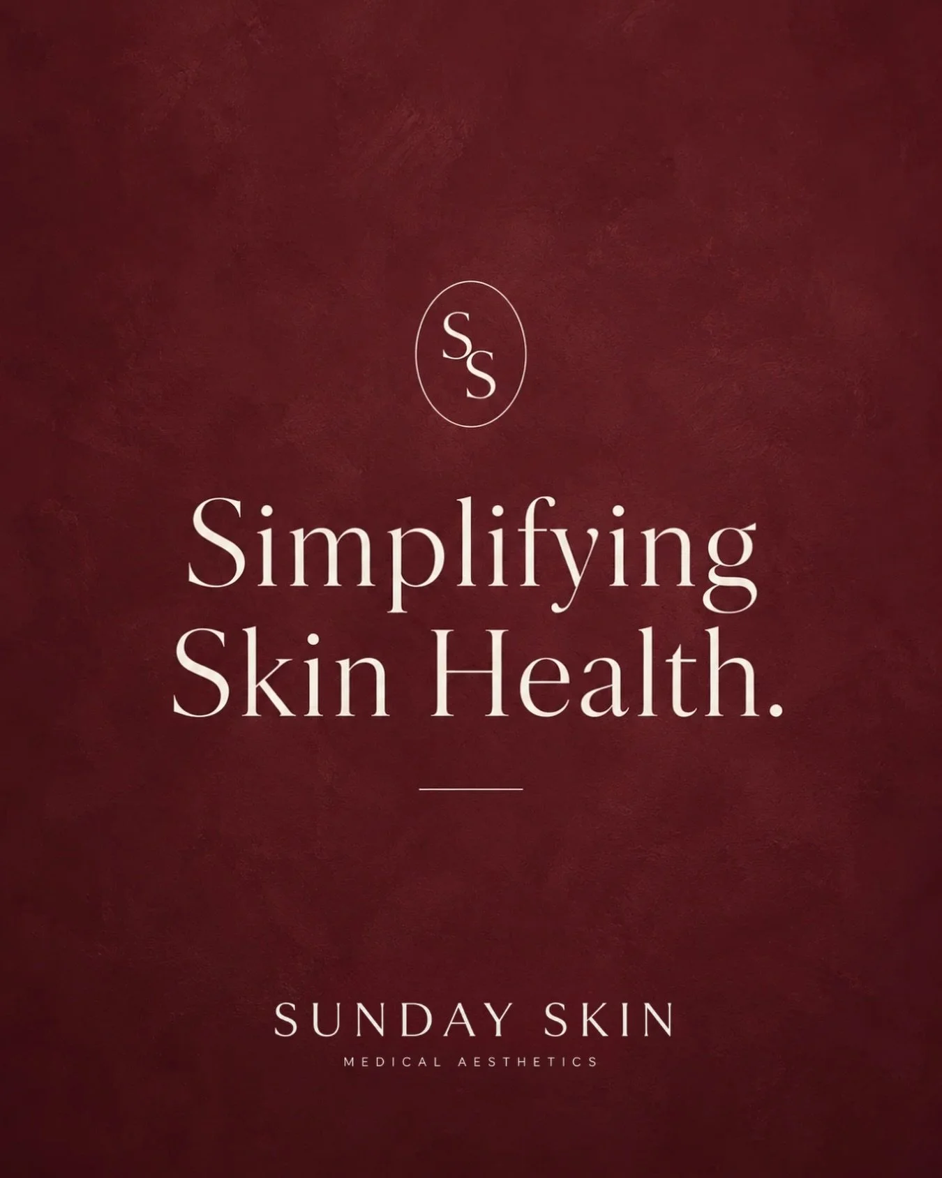 𝘾𝙤𝙧𝙧𝙚𝙘𝙩𝙞𝙫𝙚 skincare.
𝘽𝙖𝙧𝙧𝙞𝙚𝙧-𝙛𝙞𝙧𝙨𝙩 treatments.
𝙇𝙤𝙬 𝙢𝙖𝙞𝙣𝙩𝙚𝙣𝙖𝙣𝙘𝙚 + 𝙝𝙞𝙜𝙝 𝙞𝙢𝙥𝙖𝙘𝙩 routines.
𝙋𝙚𝙧𝙨𝙤𝙣𝙖𝙡𝙞𝙯𝙚𝙙 care. 

If this is your vibe&hellip; welcome ✨

Sunday Skin&trade;
Launching July 2026 &mdas