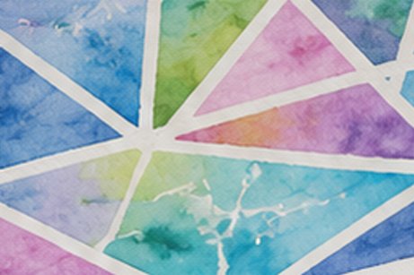 Art in the Park: Tape Resist Watercolors