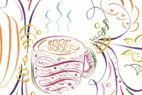 Art in the Park: Fall Pointed Pen Flourishing