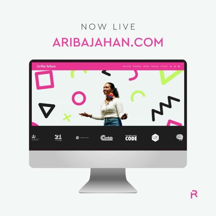 aribajahan.com is live! 🎉👩🏽&zwj;💻 

Thank you so much, Ariba, for entrusting me with your website. It was truly a pleasure to work with you and witness your greatness. Your potential is limitless, and I look forward to seeing all that you do next