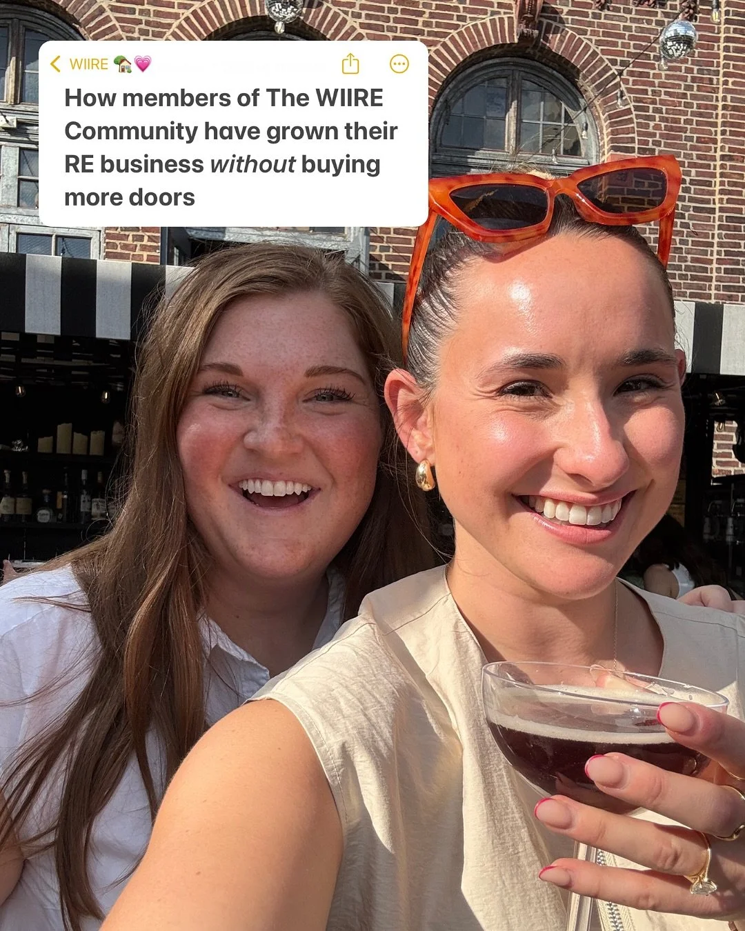 Buying more doors isn&rsquo;t the only way to grow your RE business...

It&rsquo;s about finding your zone of genius.

It&rsquo;s about putting the right system &amp; processes in place to buy back your time &amp; sanity.

It&rsquo;s about slowing do