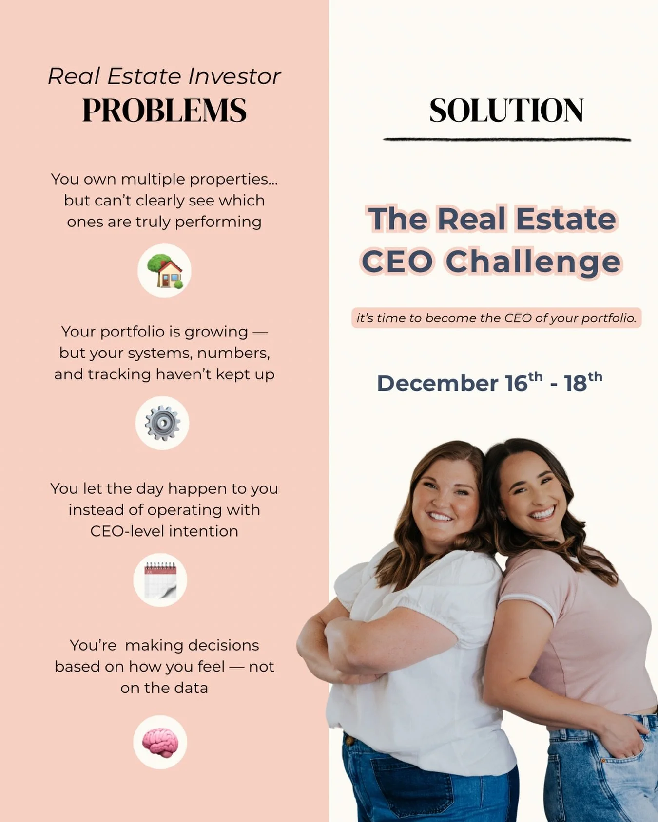 If you already own a few rentals, you know this truth: scaling isn&rsquo;t about buying more &mdash; it&rsquo;s about managing smarter. 🤓

The Real Estate CEO Challenge is your chance to pause, zoom out, and intentionally design the next chapter of 