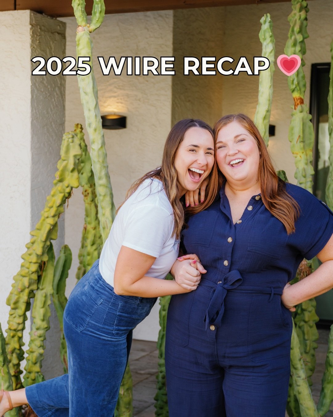 WHAT A YEAR IT HAS BEEN! 🎆🥂

From hosting WIIRE retreats, to attending BPCON, to visiting local in person meetups, to welcoming 145 women into The WIIRE Community... 2025 was one for the books.

Thank you to each &amp; everyone one of you for makin