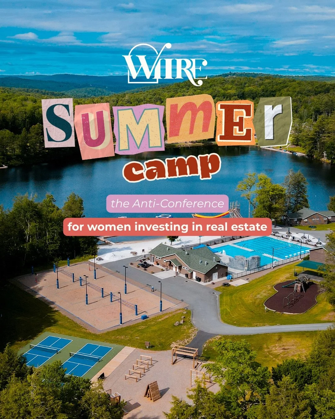 The real estate event you&rsquo;ve never seen done before - SUMMER CAMP! 🏕️

We&rsquo;re heading to The Acres in the Pocono Mountains, September 18&ndash;21, 2026.

Being in the right room could change everything in your business&hellip; will you be