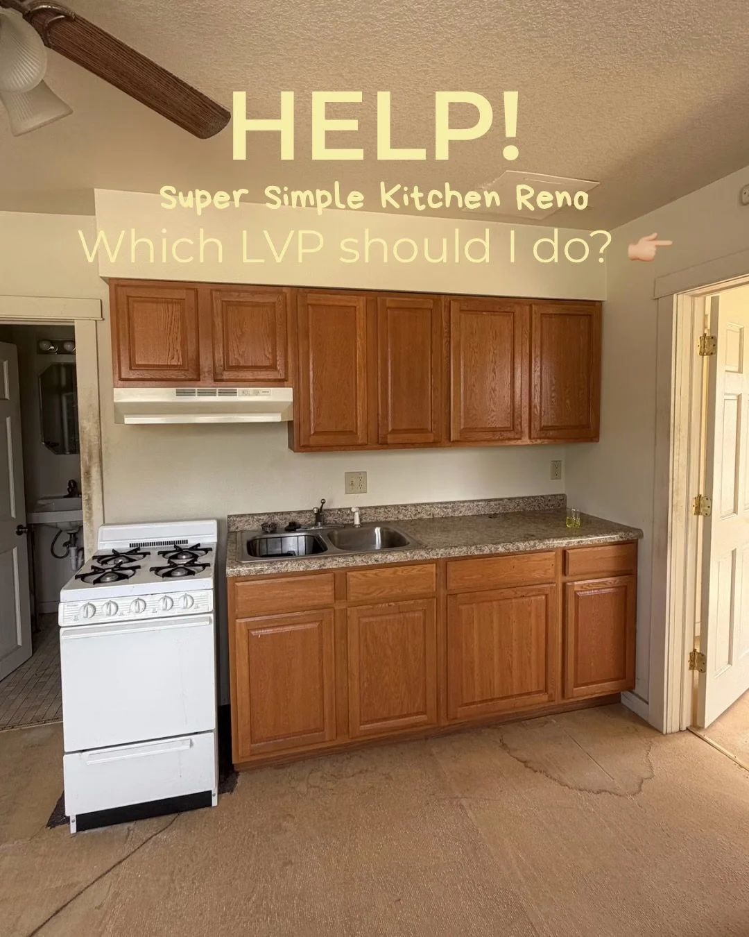 Grace here 👋🏼

Working on a super simple kitchen reno at this 1 bed 1 bath at a fourplex I own.

I know my market well, and I think I can get away without replacing or refinishing the oak cabinets with the right paint, floor and decor ✨

Here is wh