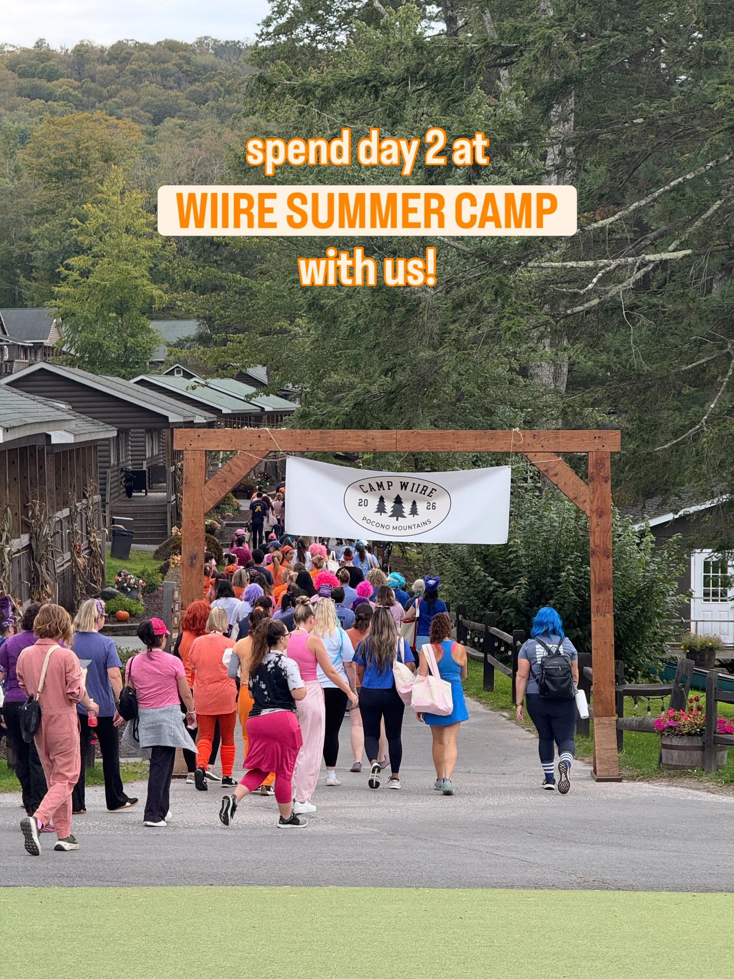 Day 2 at Summer Camp is officially in the books! ⛺️🌞

Today was the perfect combination of mastermind sessions, nostalgic camp activities &amp; networking. 👏🏼

If you&rsquo;re having Camp FOMO, get on our waitlist for 2027! 🤭

(🔗 in bio)

#summe