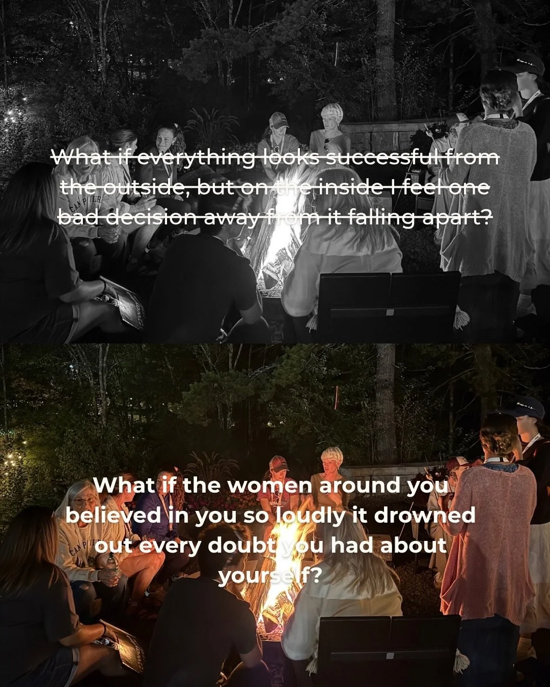You&rsquo;re not the only one who has had these quiet thoughts. 💭

The WIIRE Community is a room full of women who are honest &amp; vulnerable about the hard parts, while continuing to show up for each other.

Doors are open now through October 12th