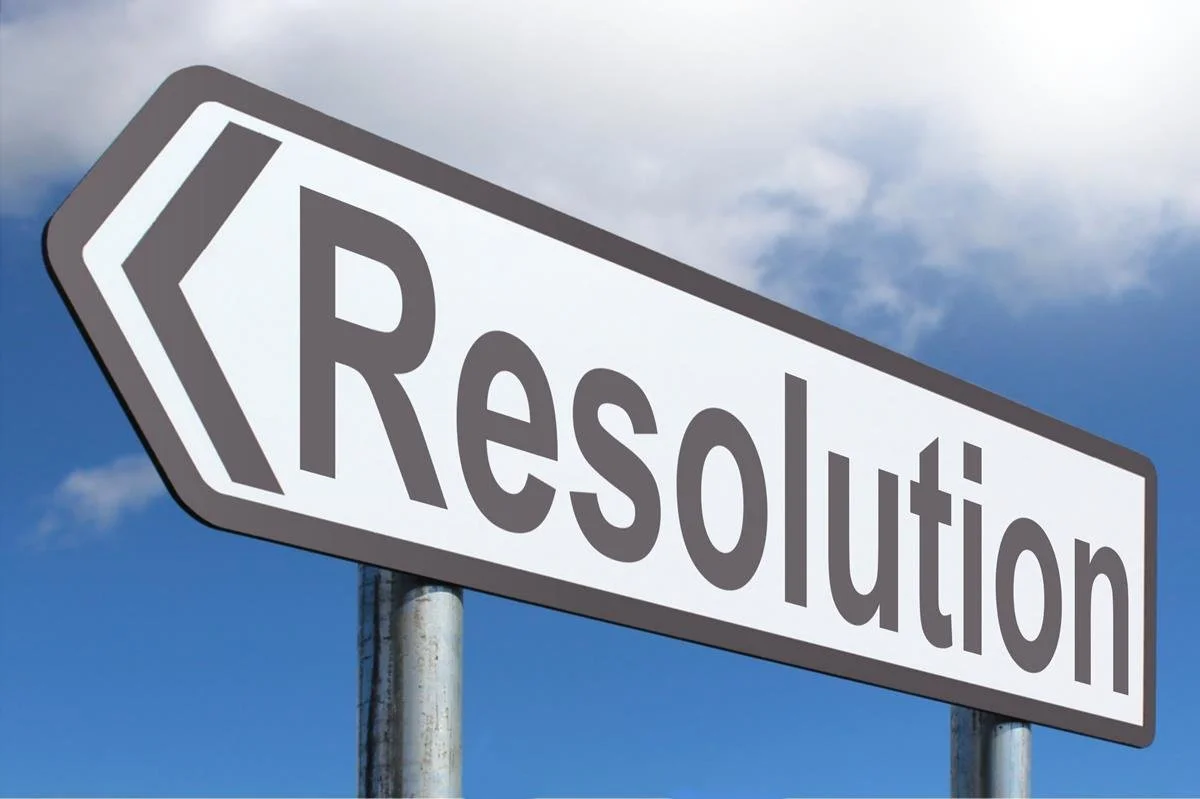 New Year’s Resolutions