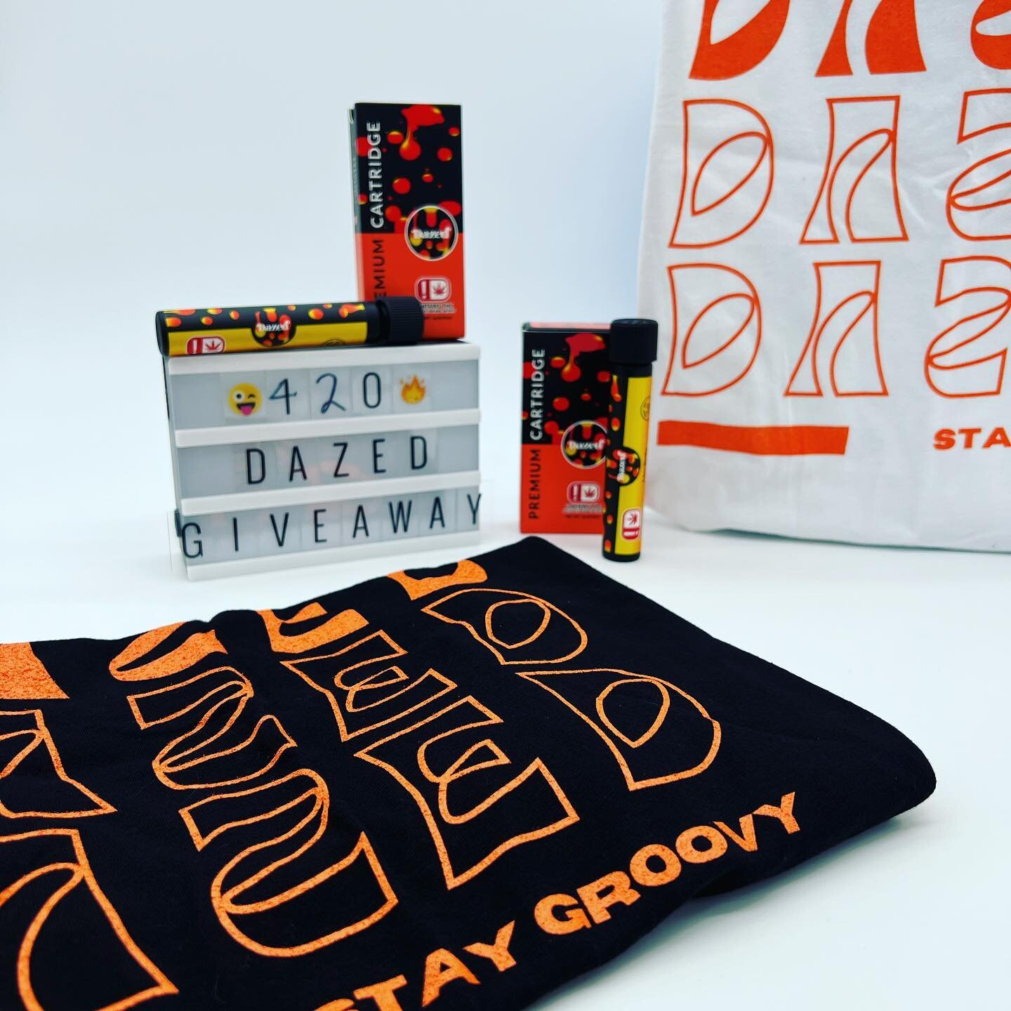 🧡Dazed 💚420💚 GIVEAWAY🧡 

On ❕420❕we are doing a BIG GIVEAWAY
we will be giving away a 🧡Dazed tee, a 
🧡Dazed goody bag and&hellip; 
$420 💸CASH PRIZE💸 

✅rules for entry 

🟢must be following @_dazedinokc 

🟢tag a friend in the comments (the m
