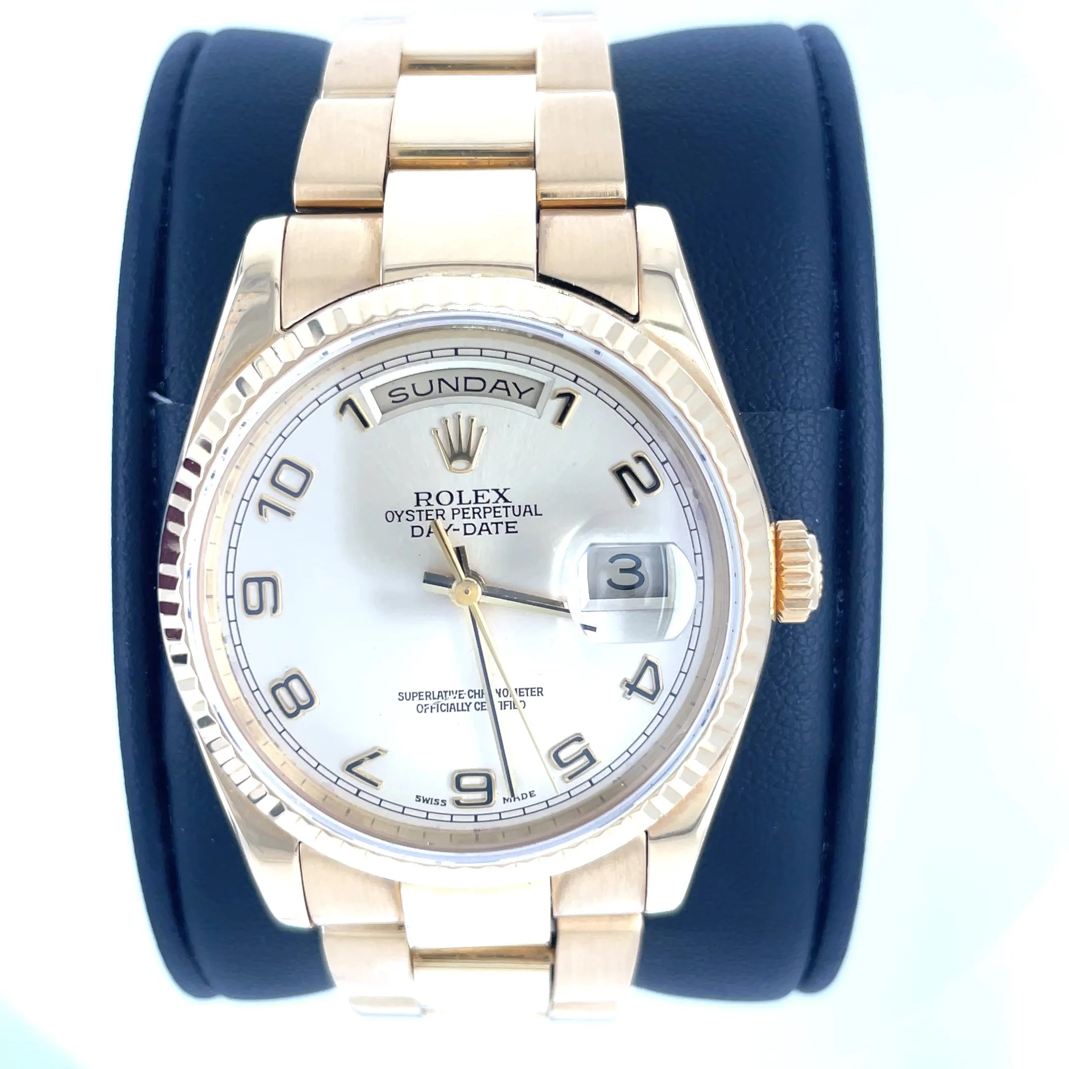 Rolex Day-Date 118208 – 18K Yellow Gold President Watch