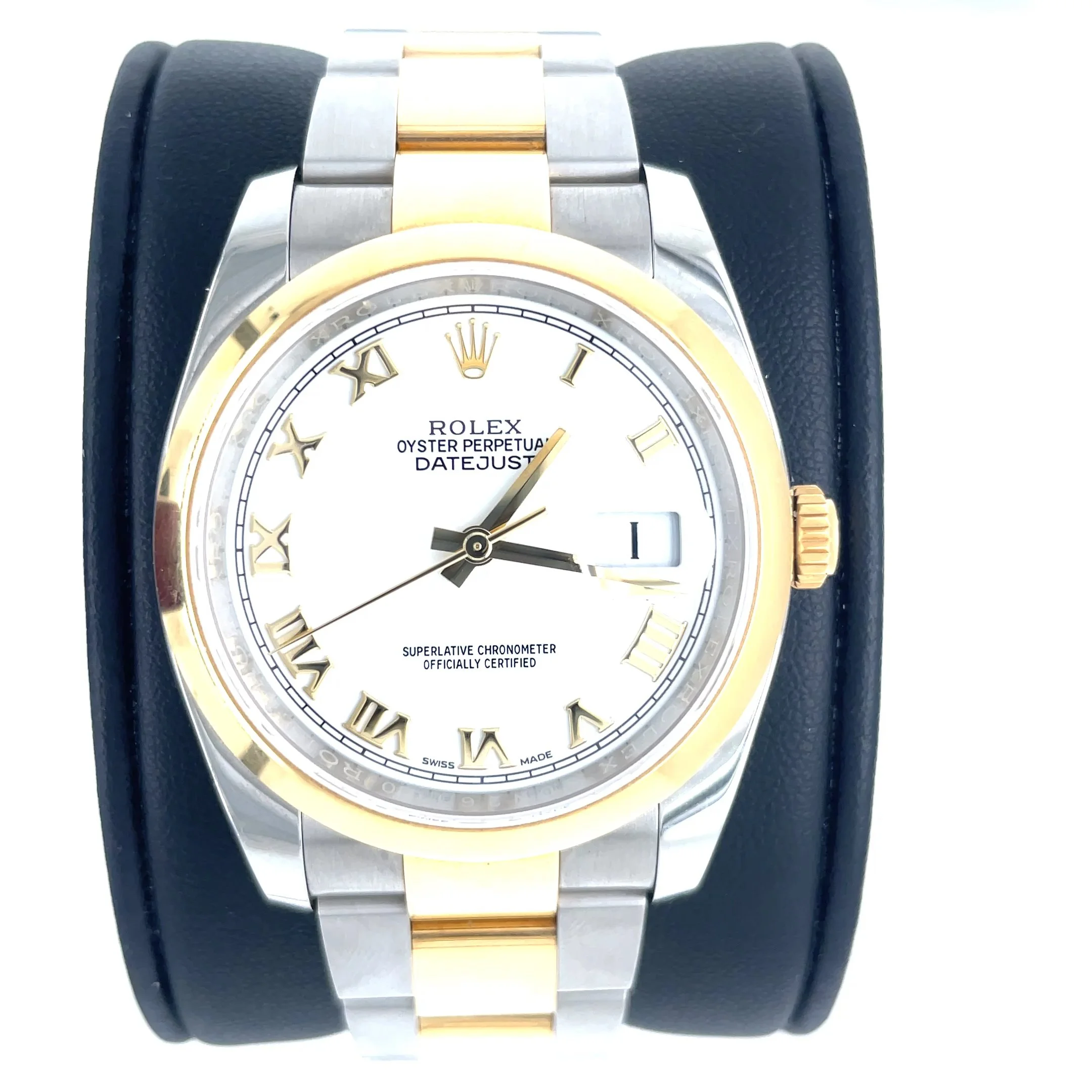 Rolex Datejust 116203 – 36mm Two-Tone Roman Dial Watch