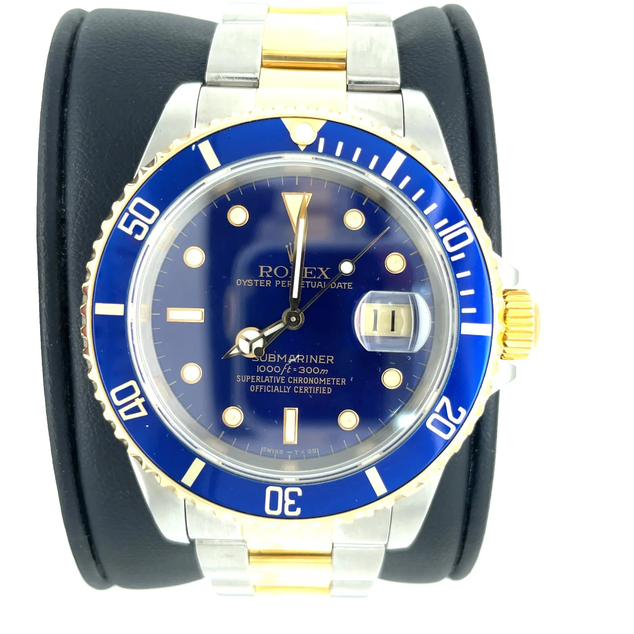 Rolex Submariner 16613 “Bluesy” – 40mm Two-Tone Blue Dial Watch