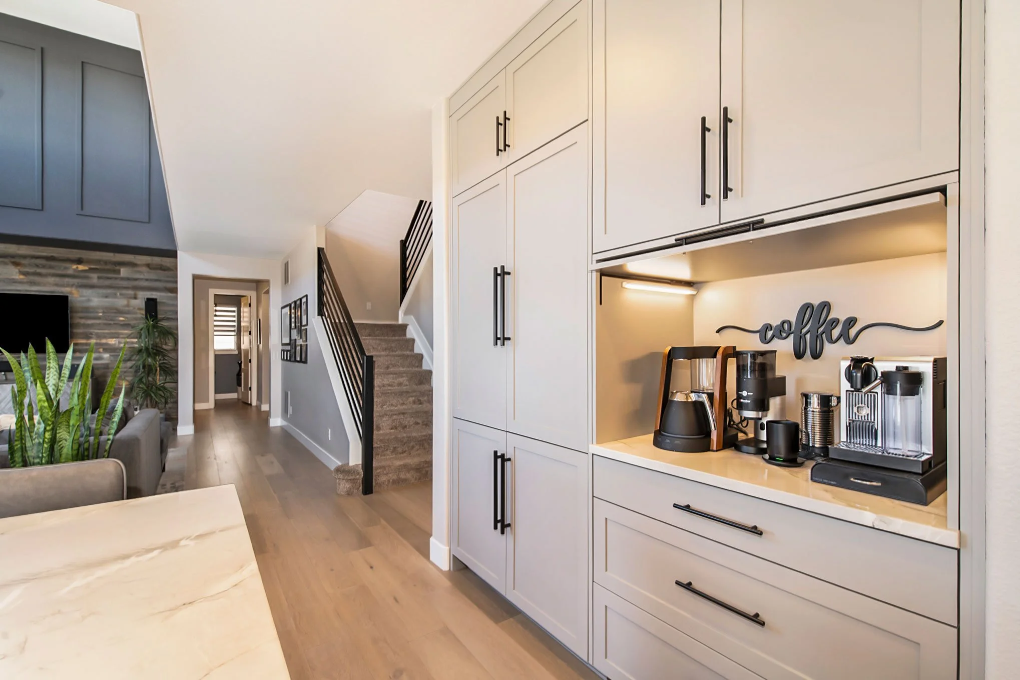 Custom Coffee Nook