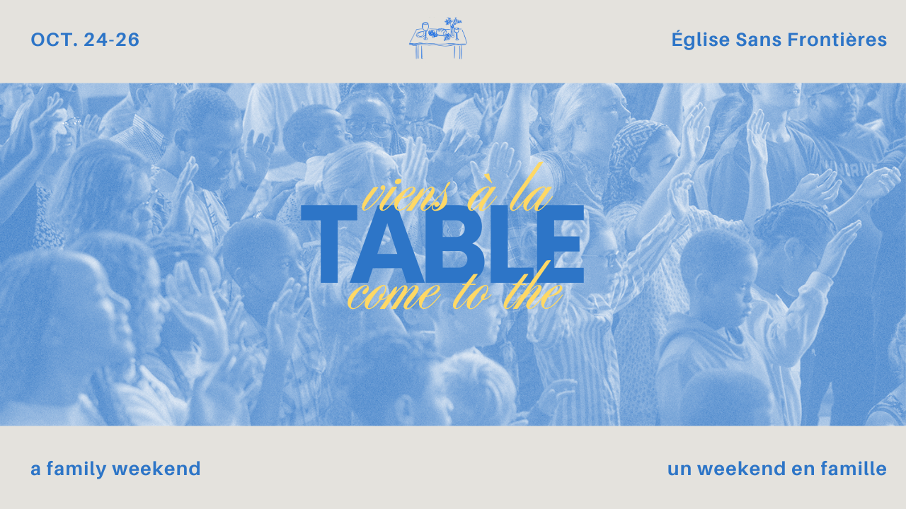 Viens à la TABLE - Weekend en famille