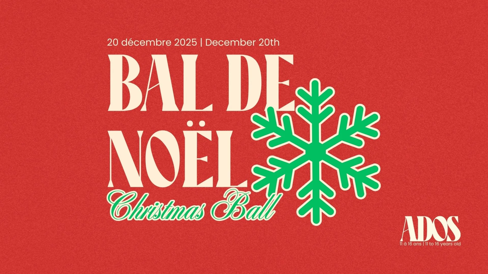 Party de Noël: ADOS