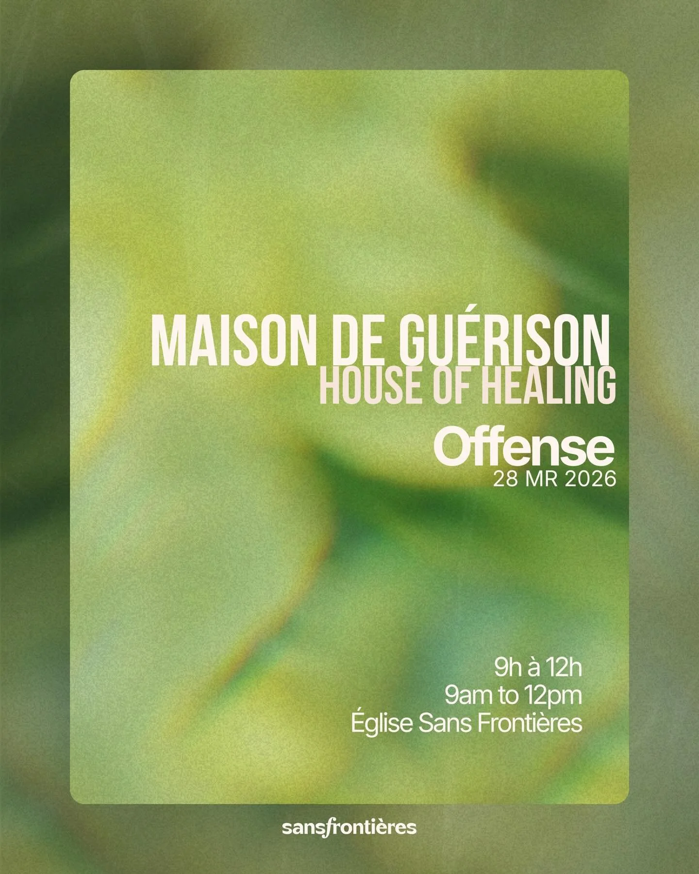 Les matin&eacute;es de la Maison de Gu&eacute;rison ❤️&zwj;🩹
Un v&eacute;ritable &laquo; h&ocirc;pital &raquo; pour le c&oelig;ur humain !
Un espace pour accueillir la pr&eacute;sence de Dieu, recevoir Sa gu&eacute;rison &agrave; travers chaque th&e