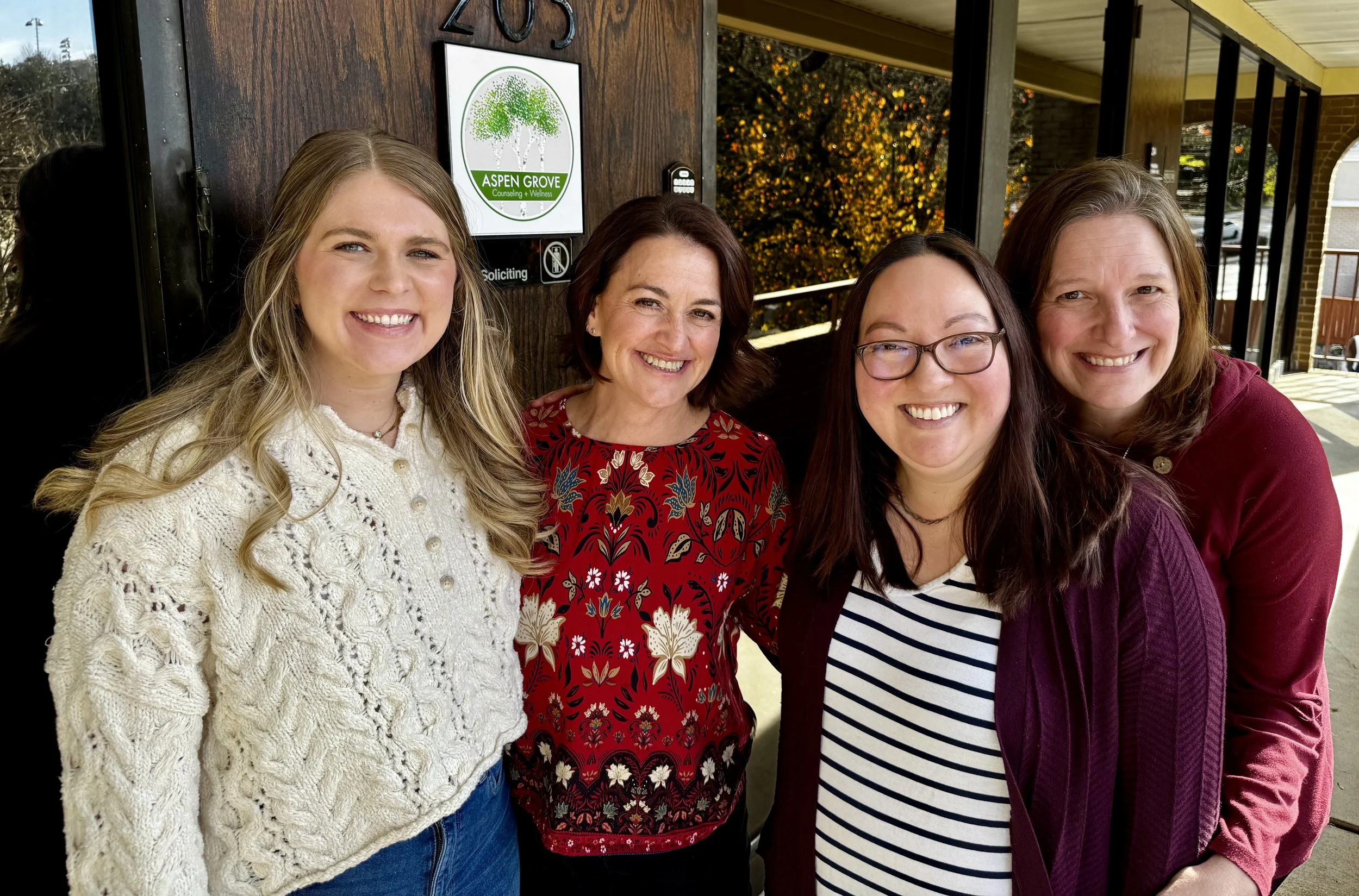 Aspen Grove Counseling Team providing postpartum therapy in Atlanta