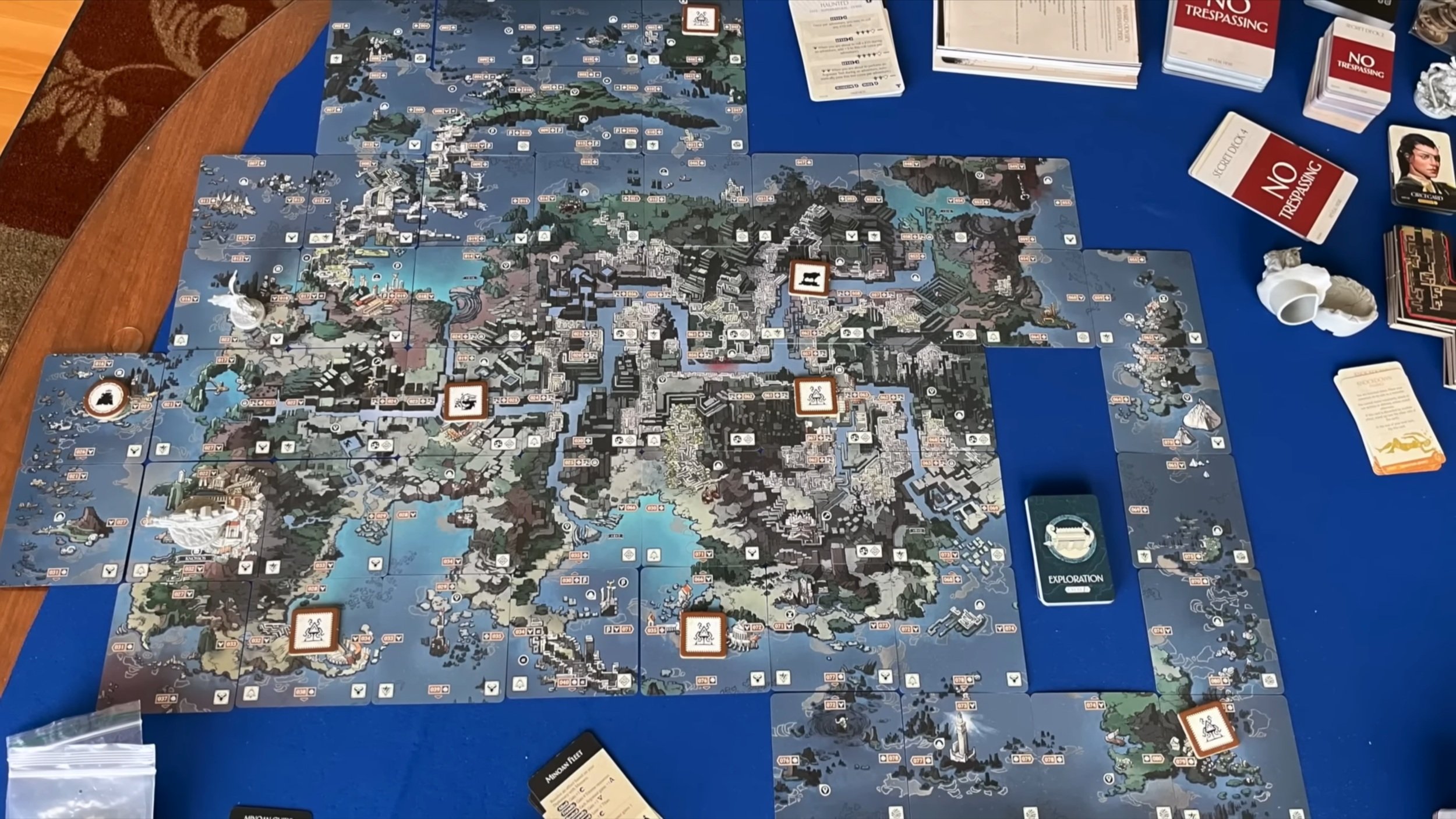 Explore a vast overworld aboard the Argo!