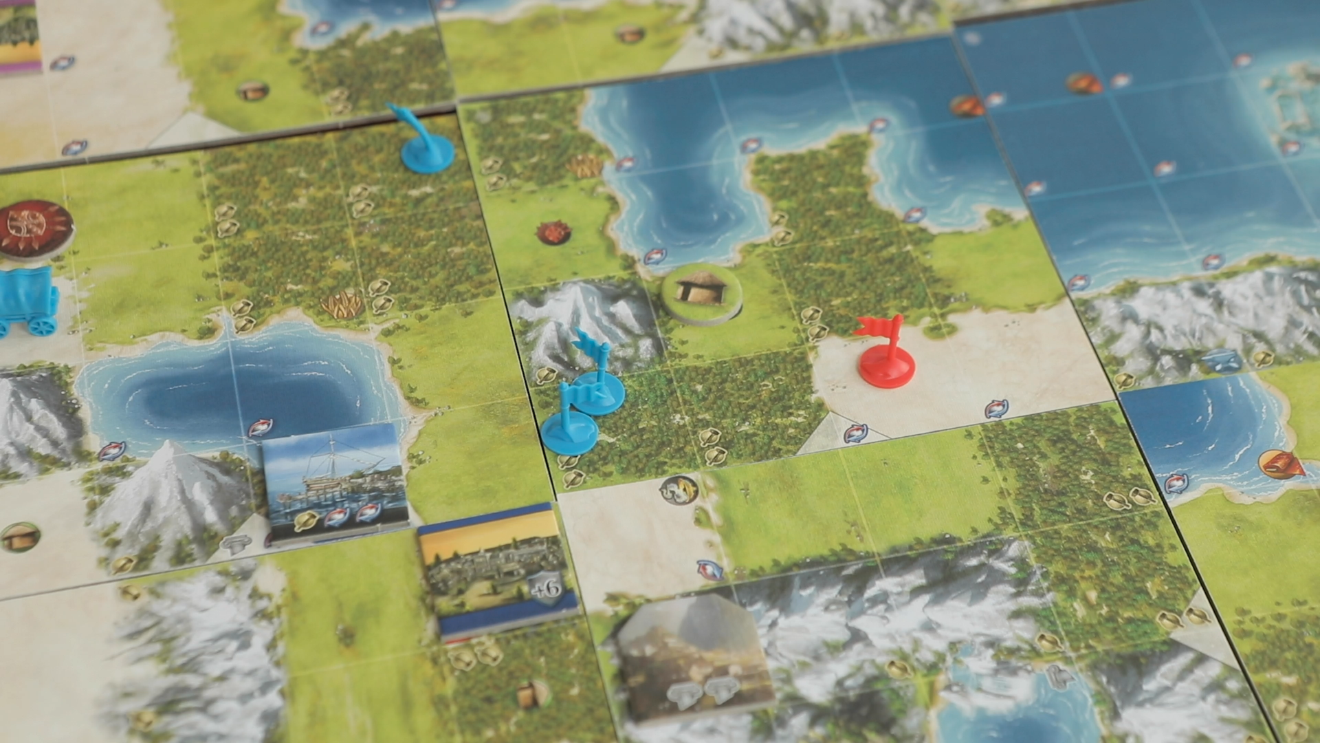 A true 4x experience as armies and caravans explore and exploit the land.