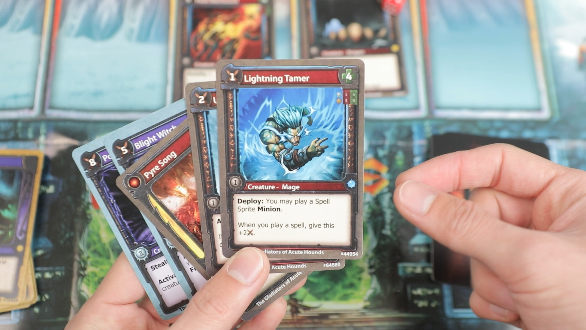 Your hand will always be unique, no duplicates!