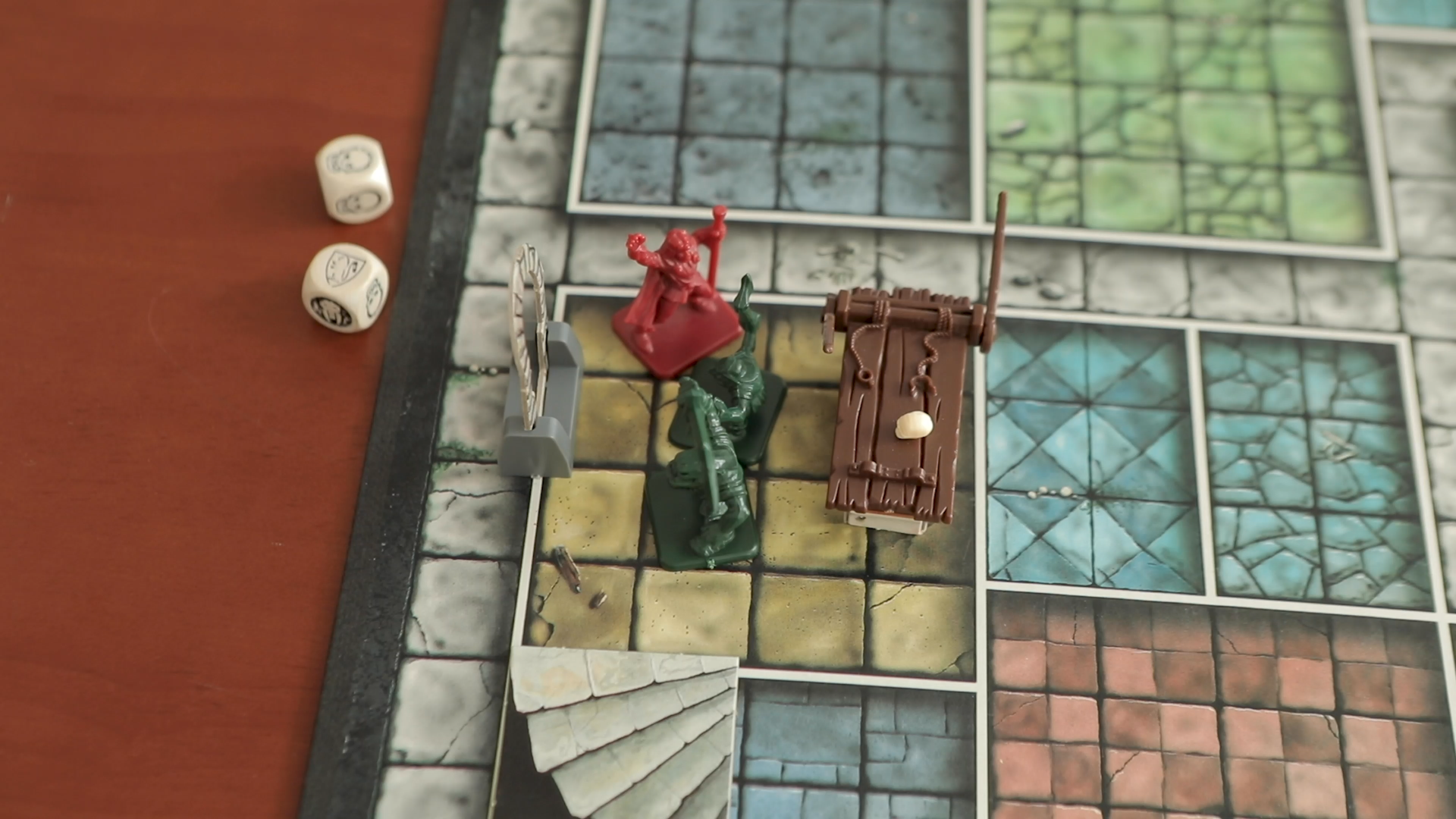 Explore the dungeons, with 3D furniture and plenty of monsters to kill.