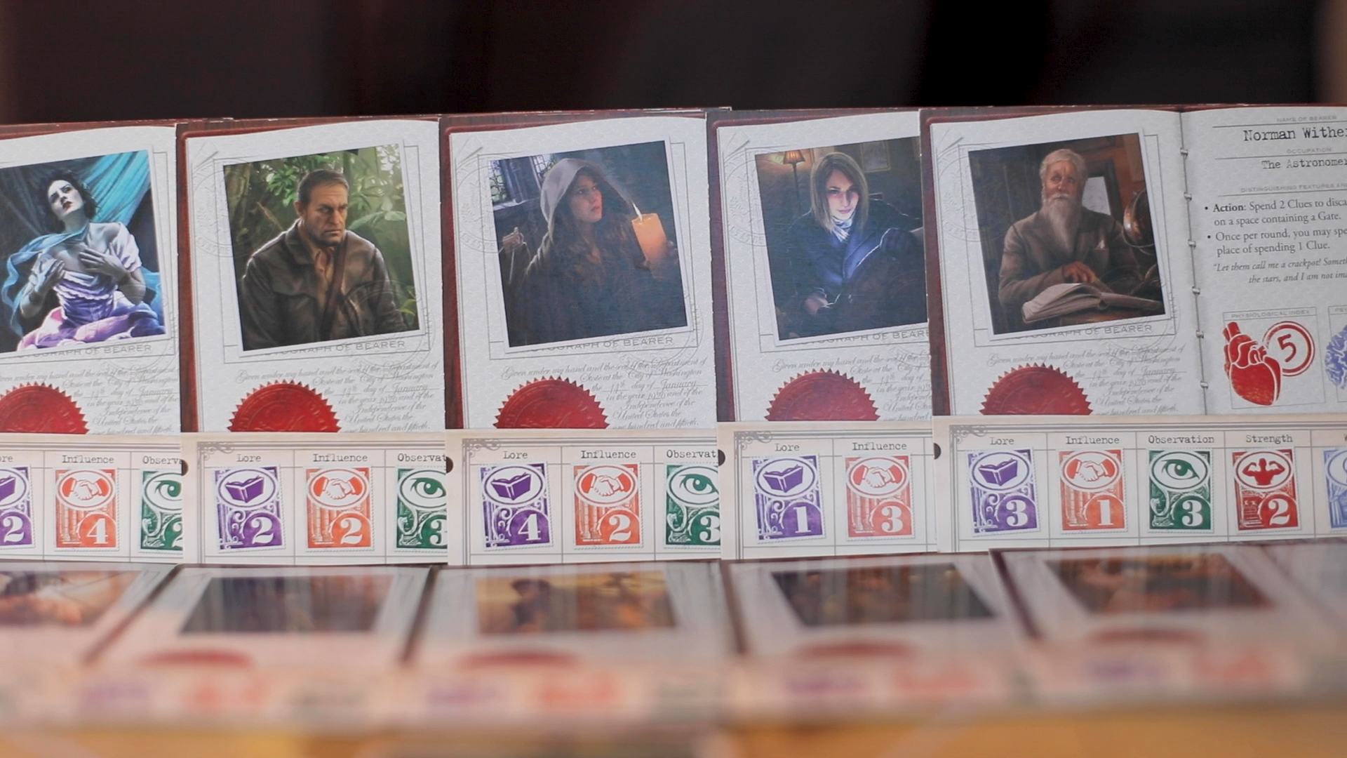 Use up to 8 different investigators to trek the globe.
