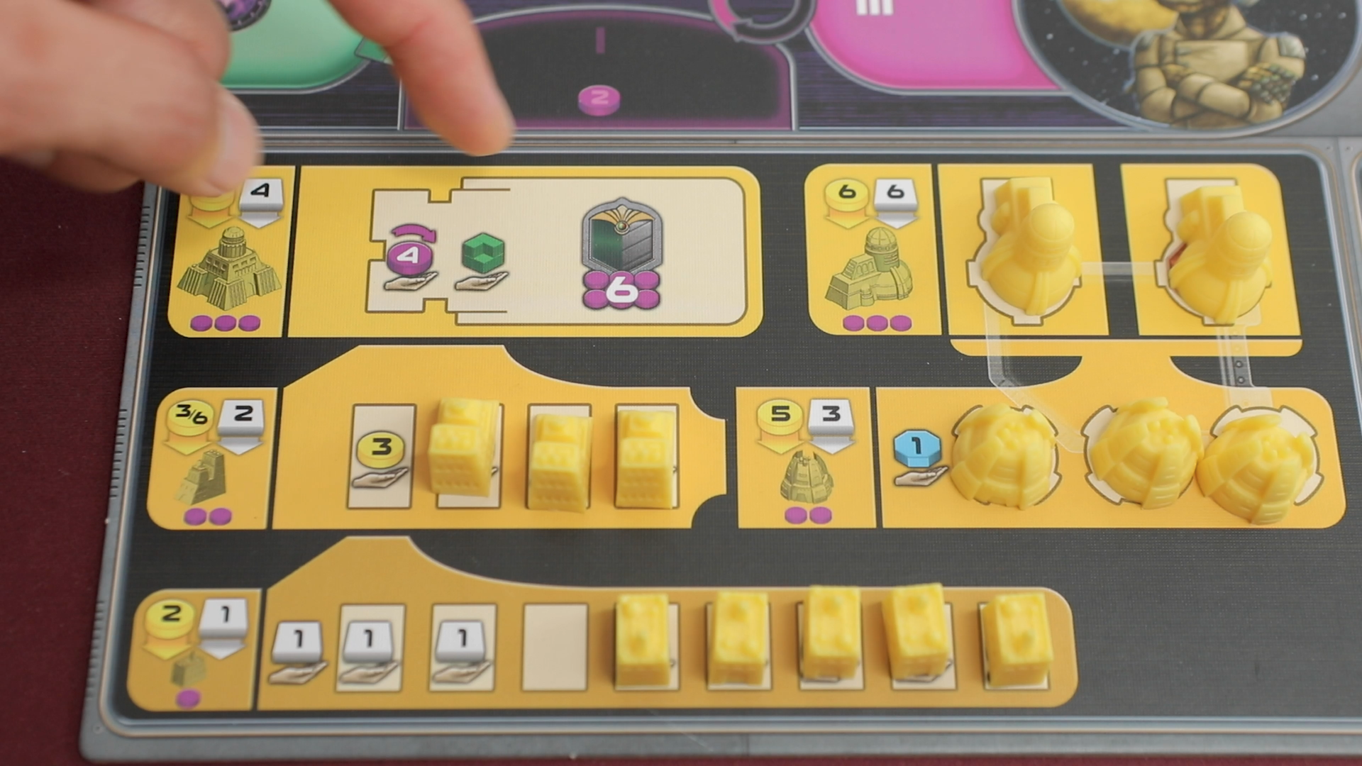 Pronounced, rich asymmetry for different passives, building abilities, and more.