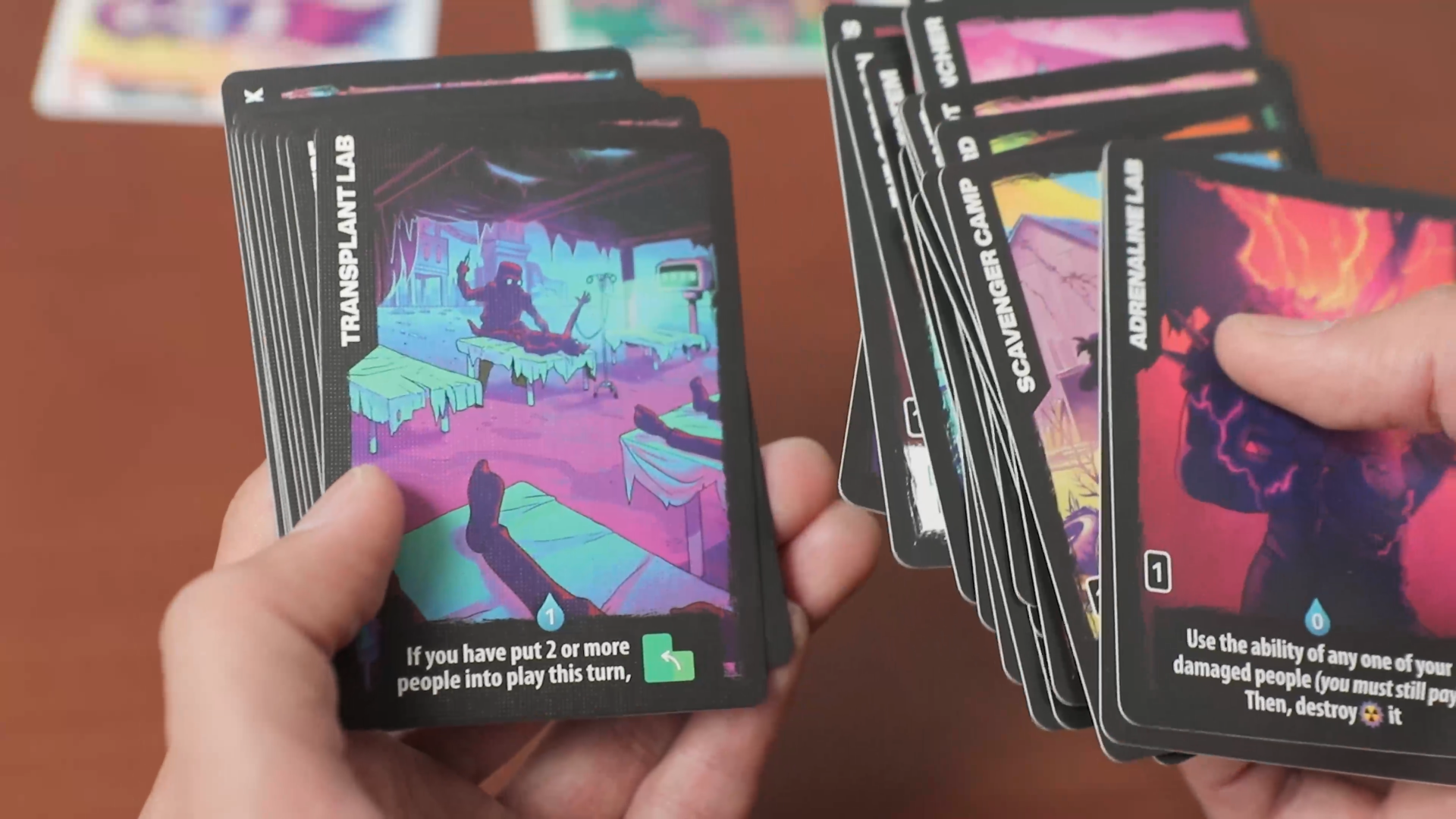 Draw 6 camps, pick 3 for your initial hand size and strategy