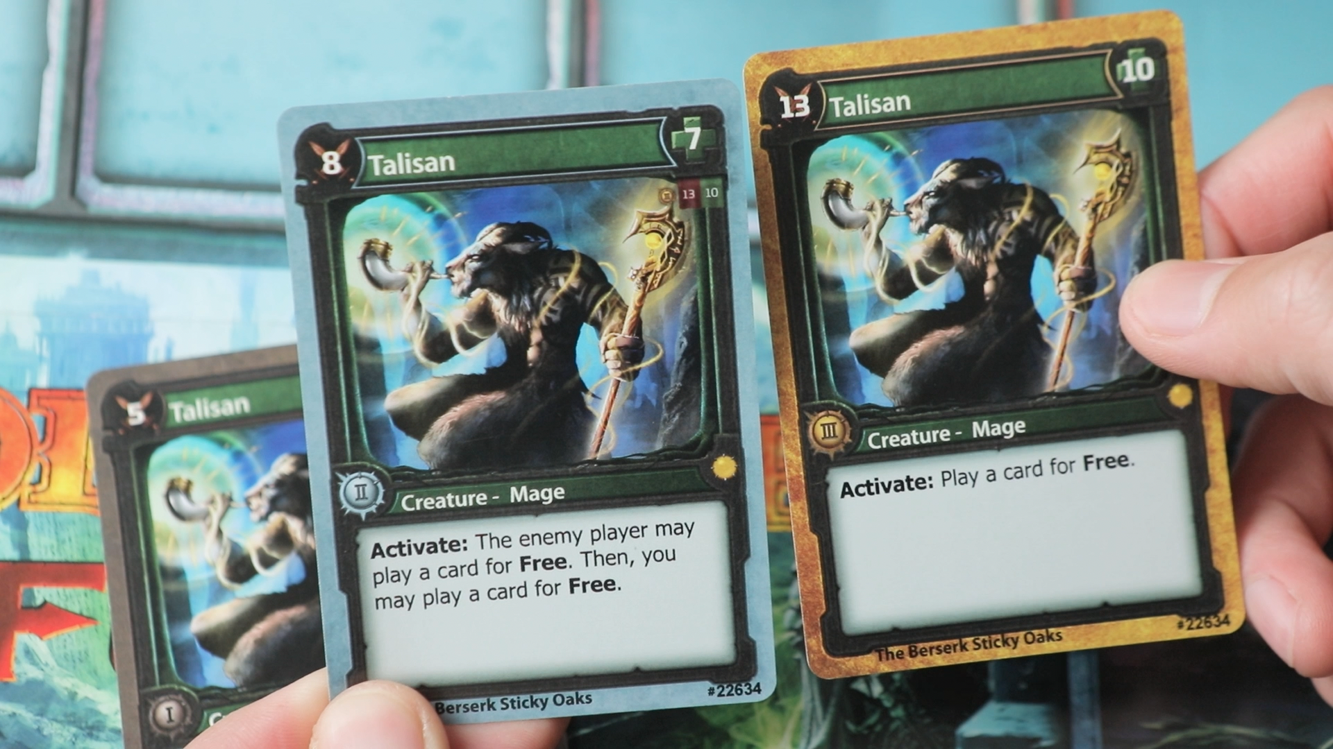 Upgrade your cards for stronger abilities!