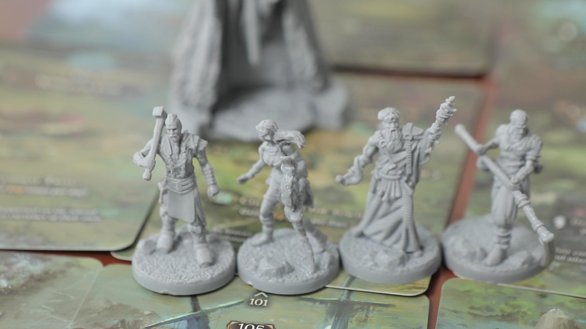 Explore Avalon with one of four characters.