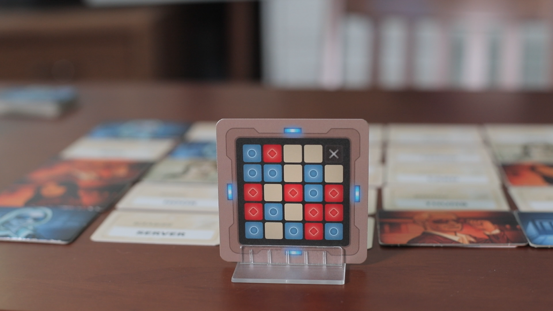 Have your team guess your colors' cards! Watch out for the Assassin.