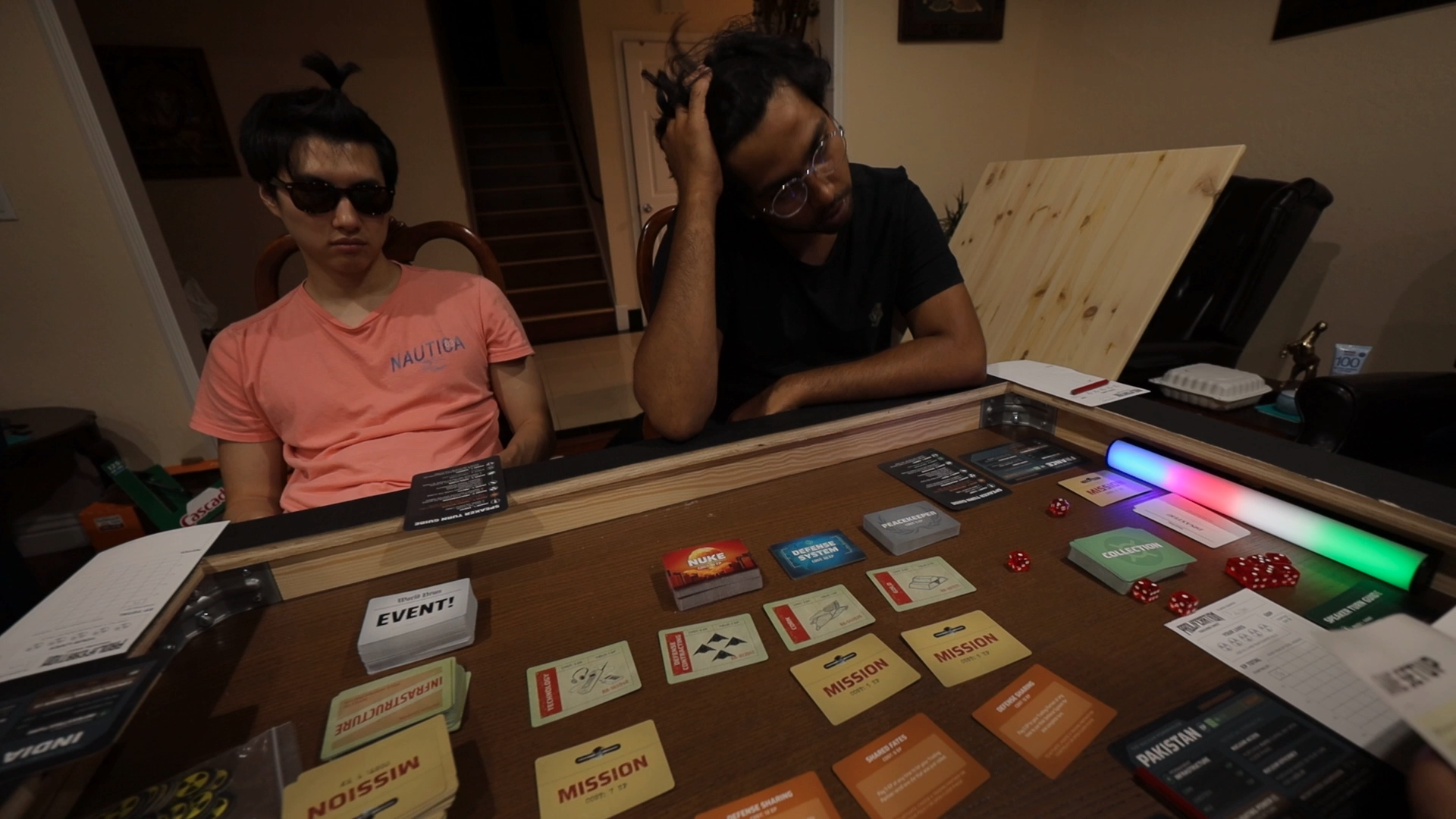 Constant negotiation, role-play as the U.N.!