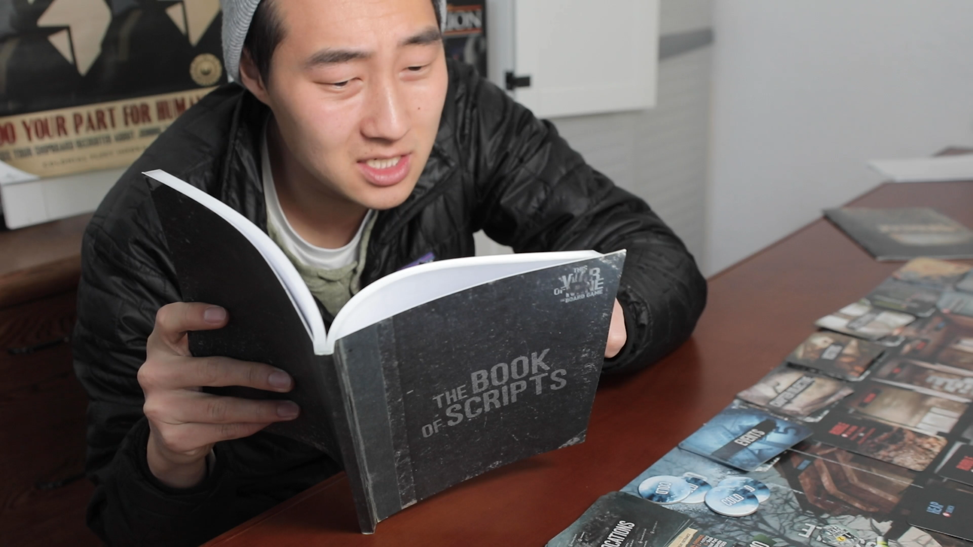 A gigantic Book of Scripts provides plenty of engrossing narrative moments.