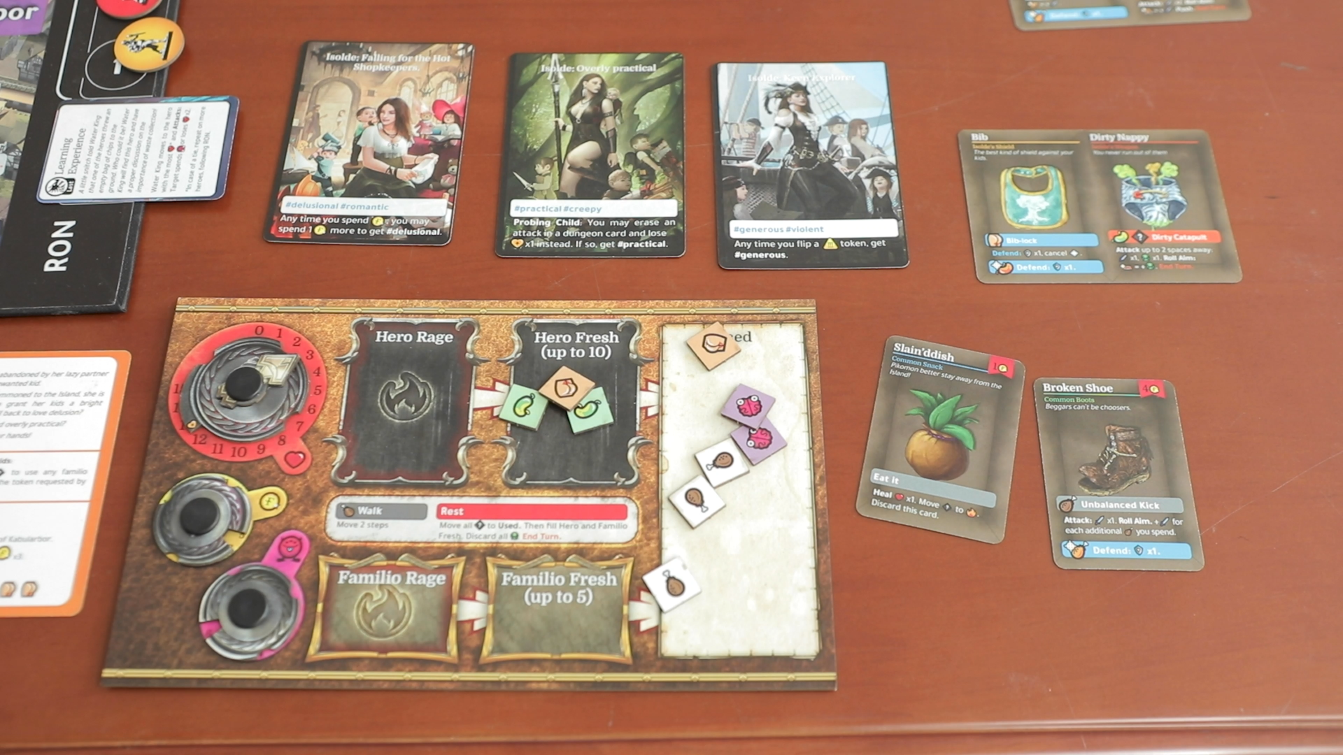 A 'gut' resource system mixes with countless items for a flavorful romp.
