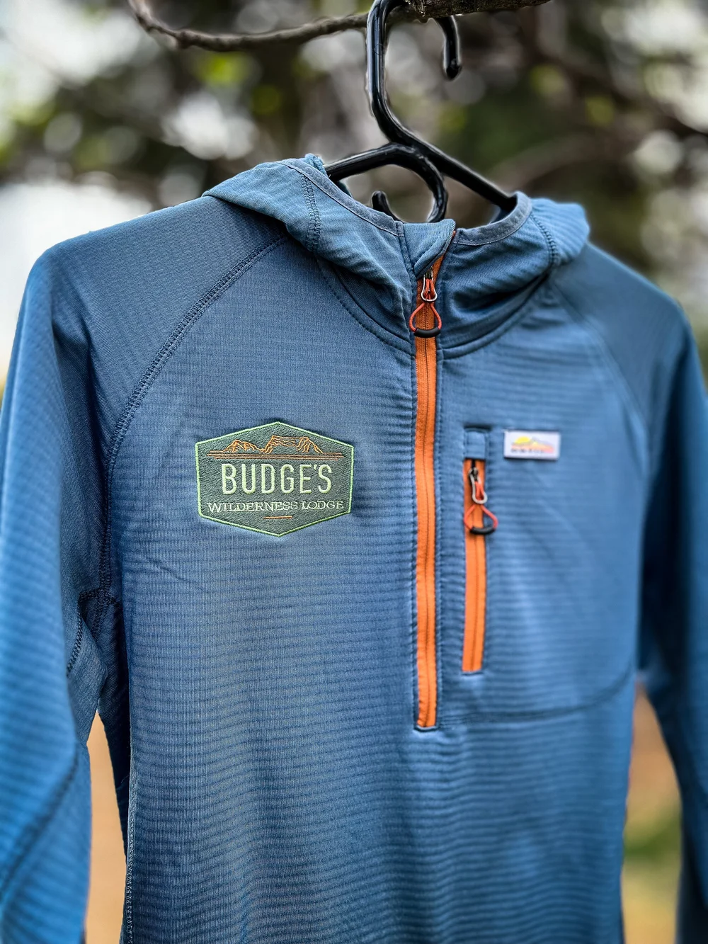 Pull Polaire Orvis Homme - Bleu - Taille L - 1/4 Zip - Manches Longues - Occasion