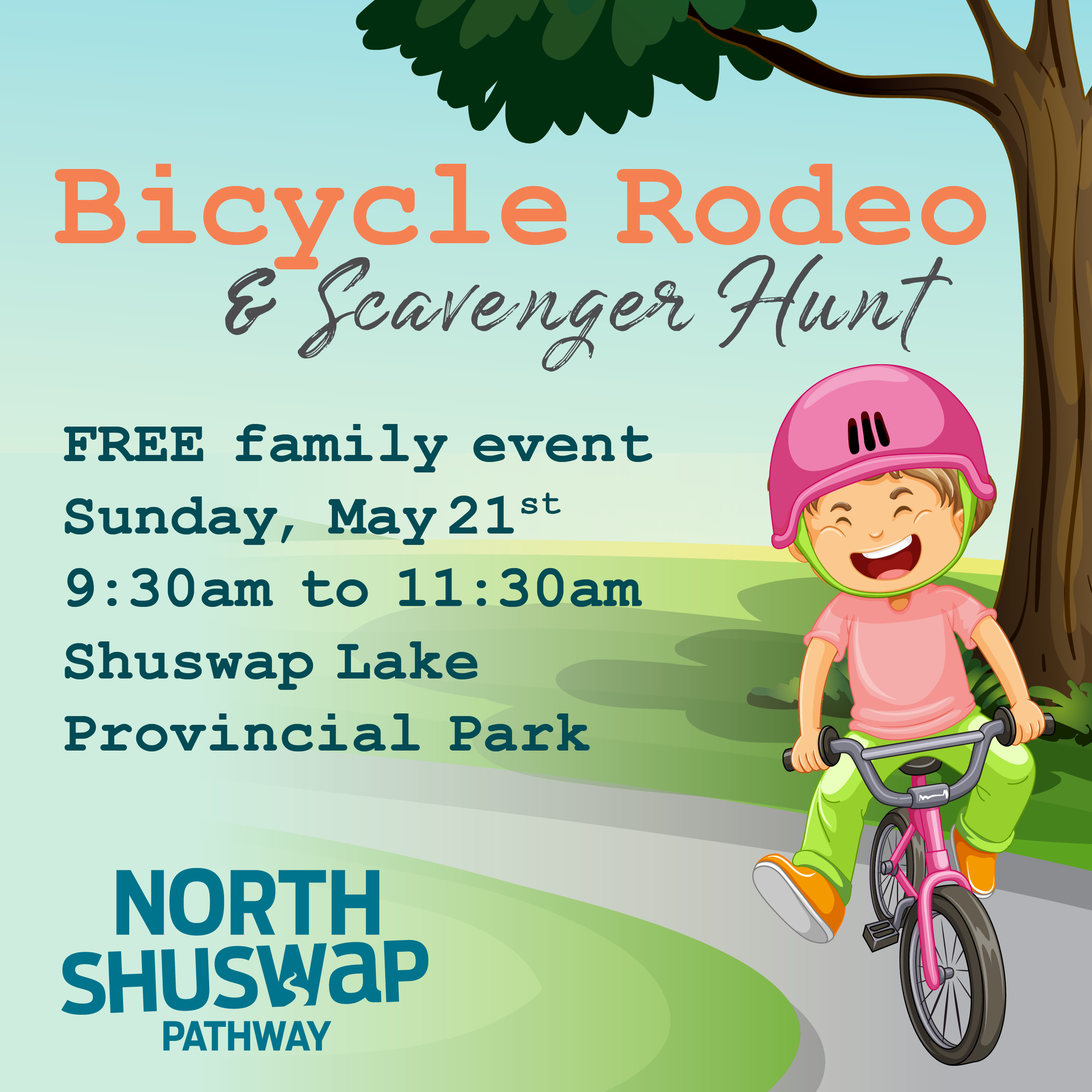 See You at the Bike Rodeo and Scavenger Hunt — North Shuswap Kicker