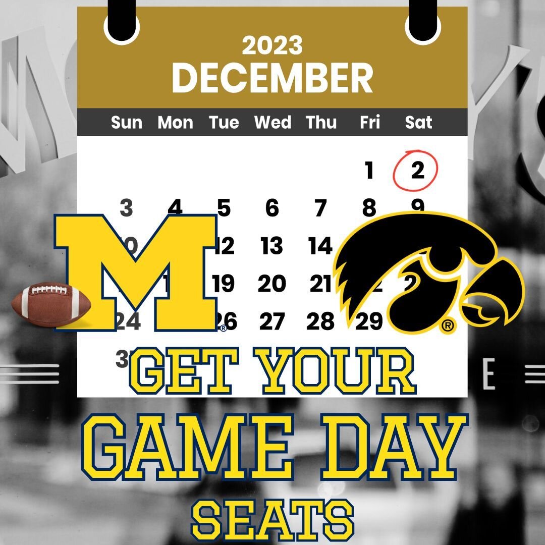 @bigten games fill up quick!
Get your seats for tonight's @umichfootball vs @hawkeye football while you still can! 🏈🍻

#goblue
#collegefootball
#hawkeyes