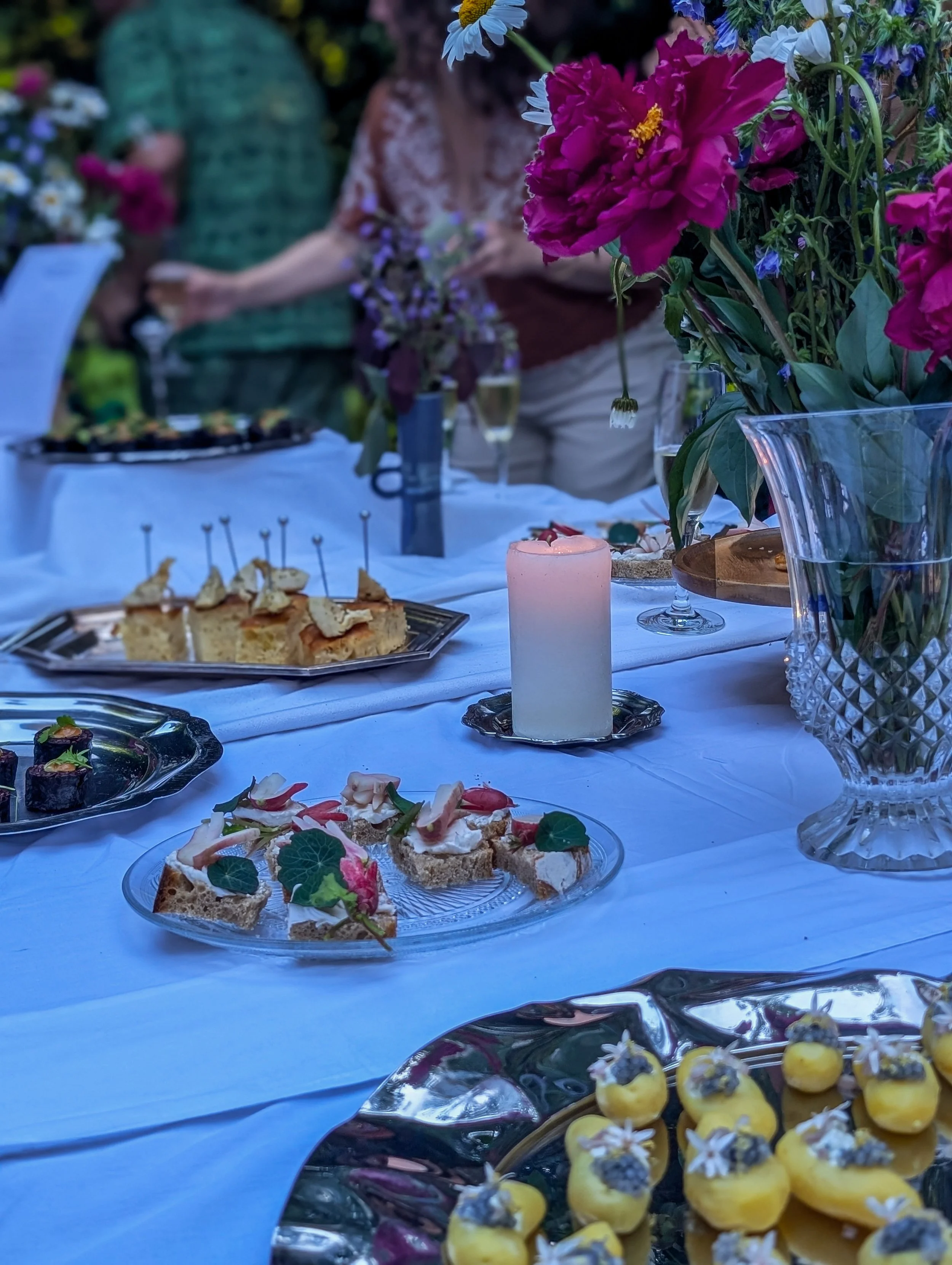 Cocktail et bouchées salées