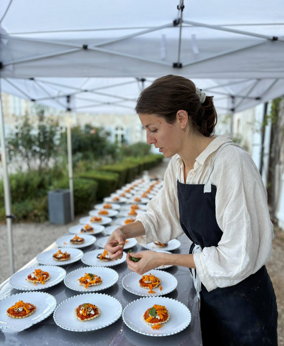 Dressage des entrées pour le mariage de Camille et Pierre - Juin 2025