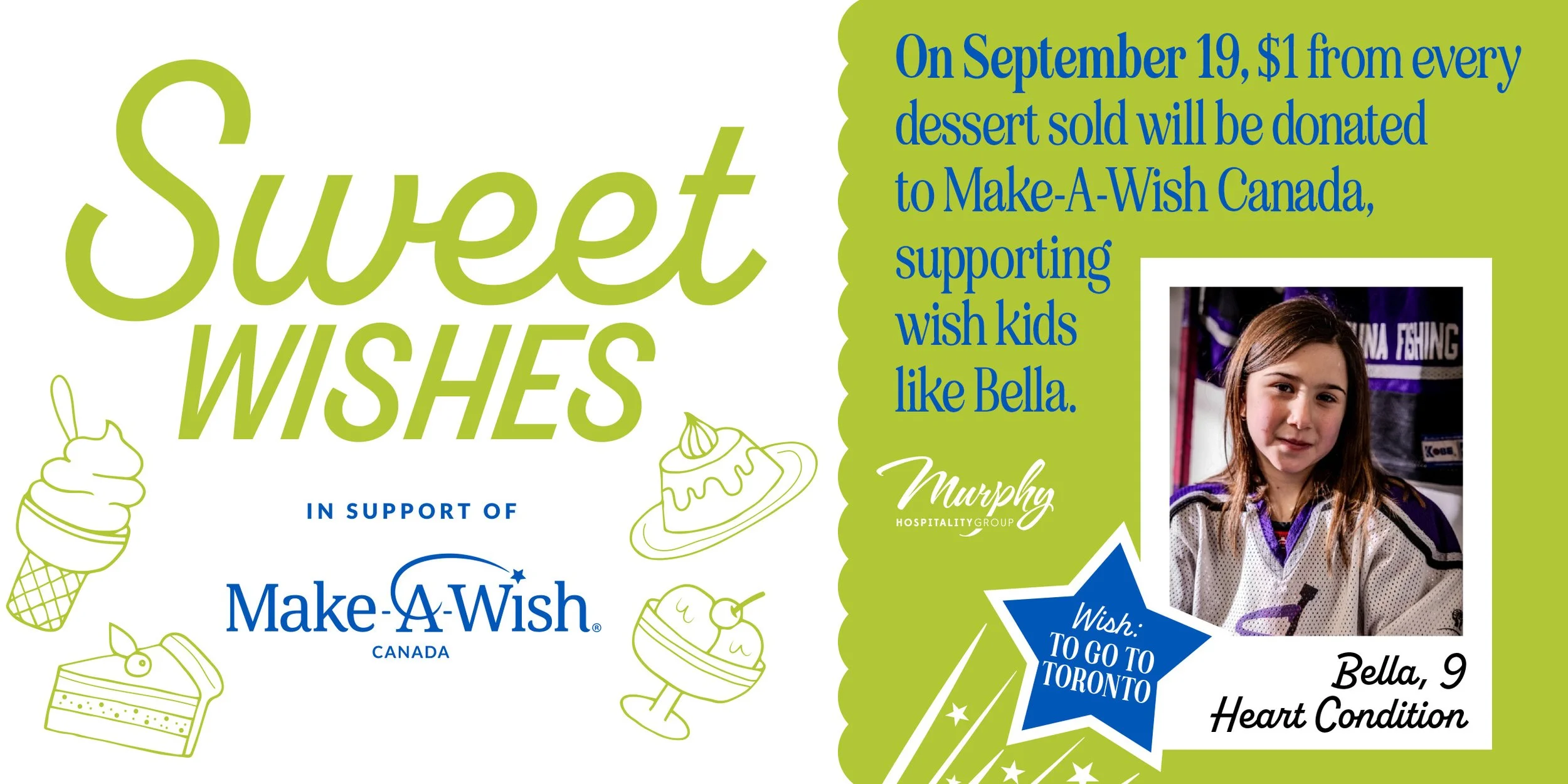 Sweet Wishes for Make-A-Wish Canada