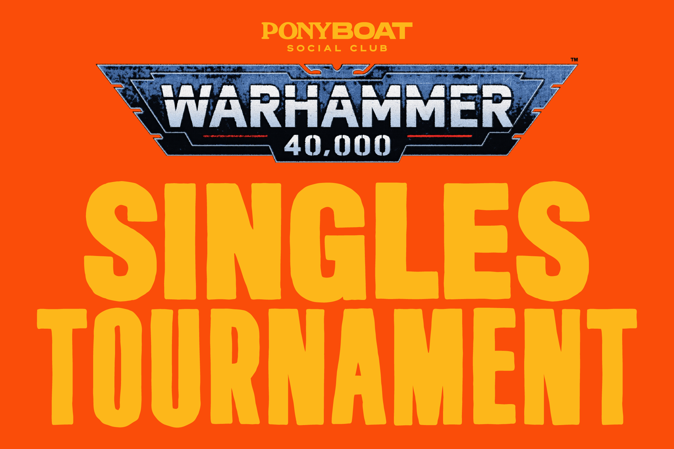 Warhammer 40k - Singles Tournament