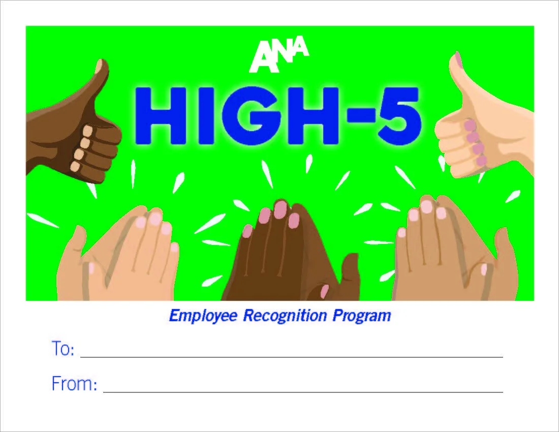 ANA High-5 Design