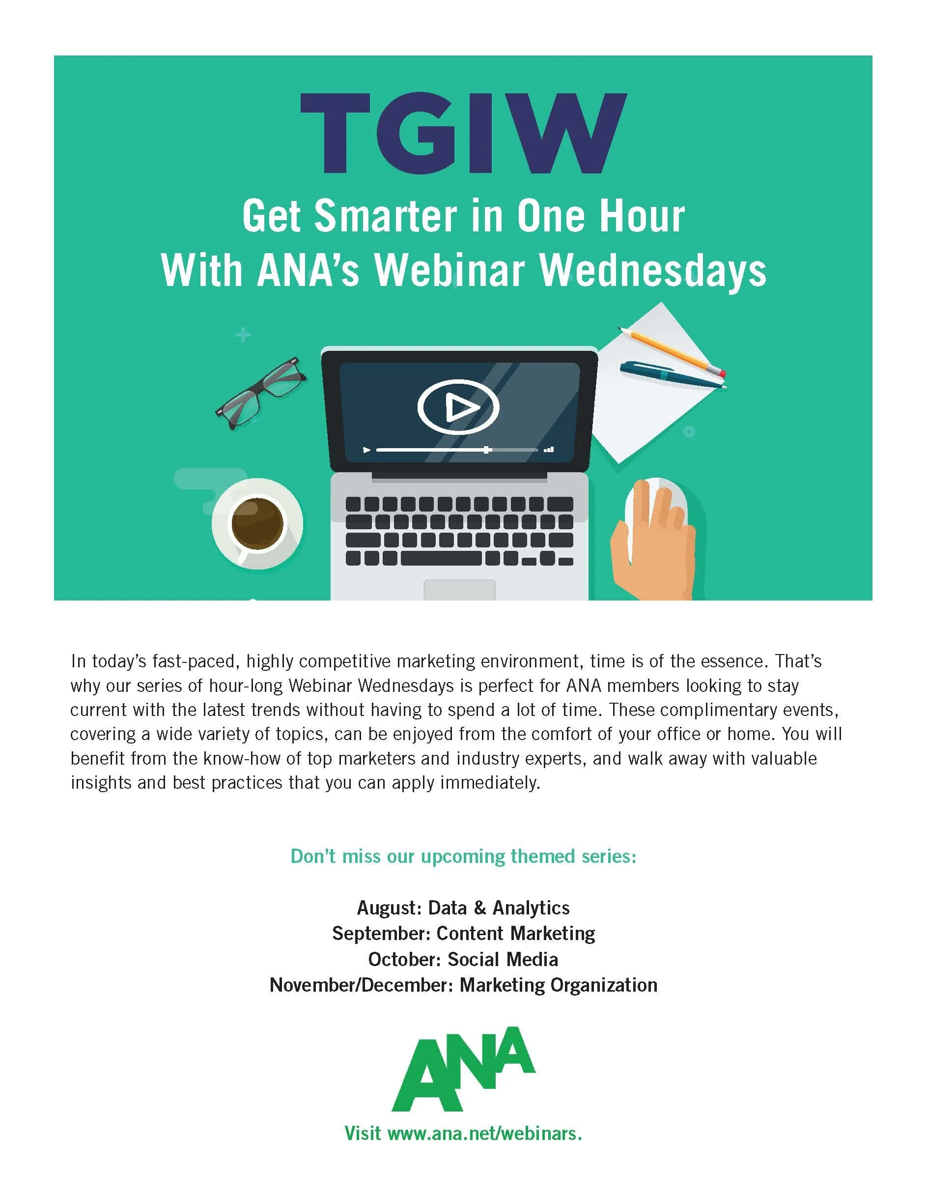 ANA Webinar Design