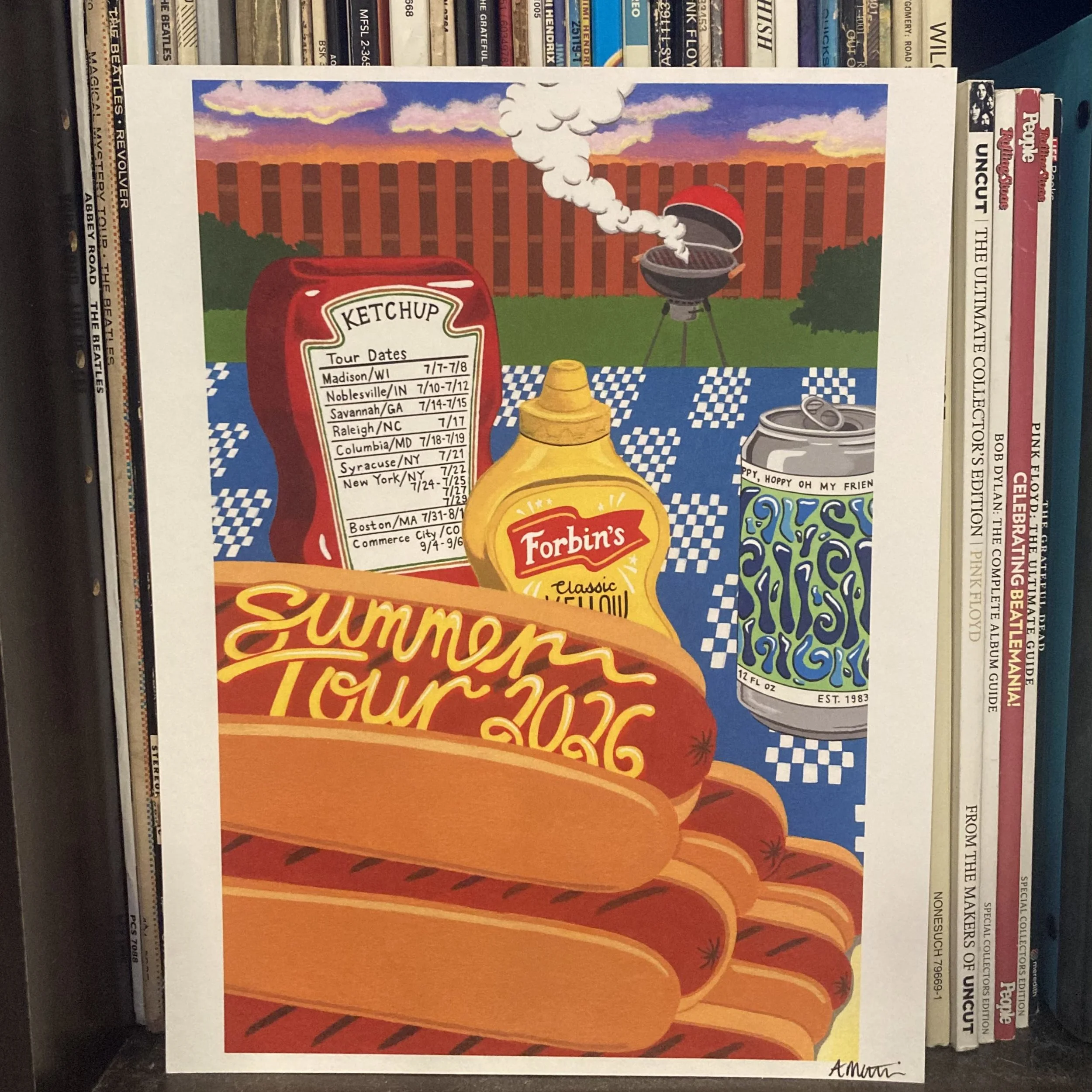 Phish Summer Tour 2026 Print