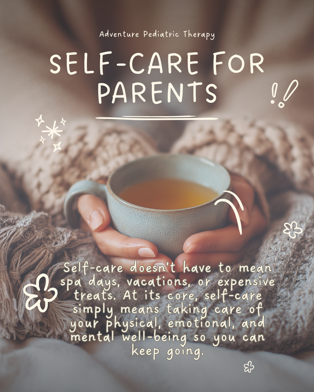 Self-Care for Parents of Children with Special Needs