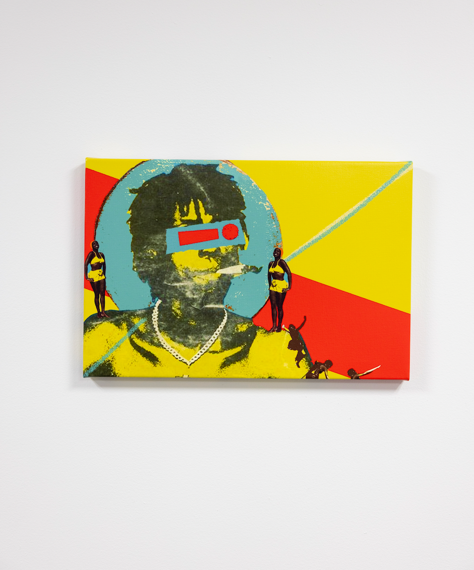 The Smoker, 2025
Digital Collage on Canvas