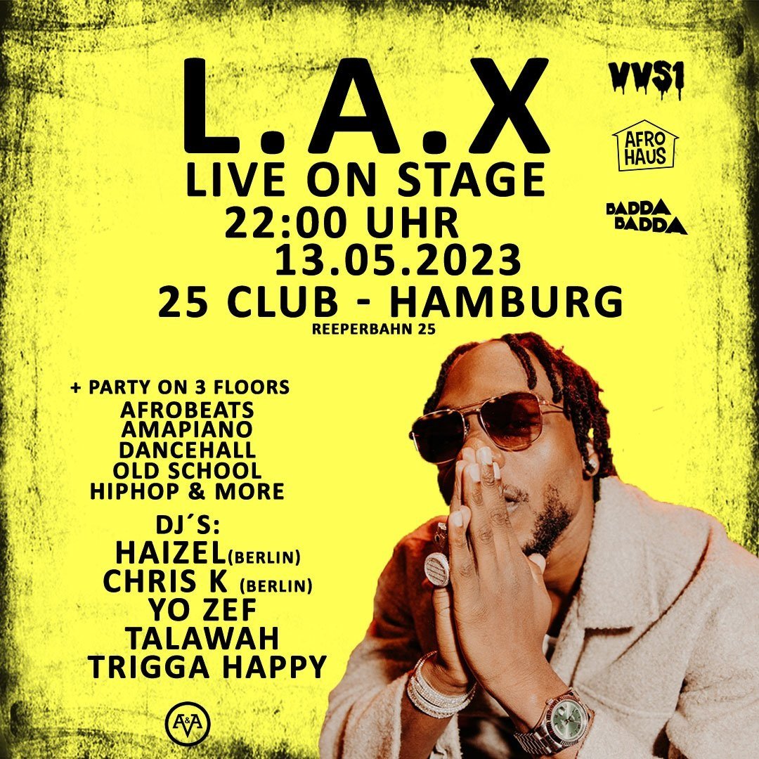 L.A.X LIVE IN HAMBURG FOR THE FIRST TIME