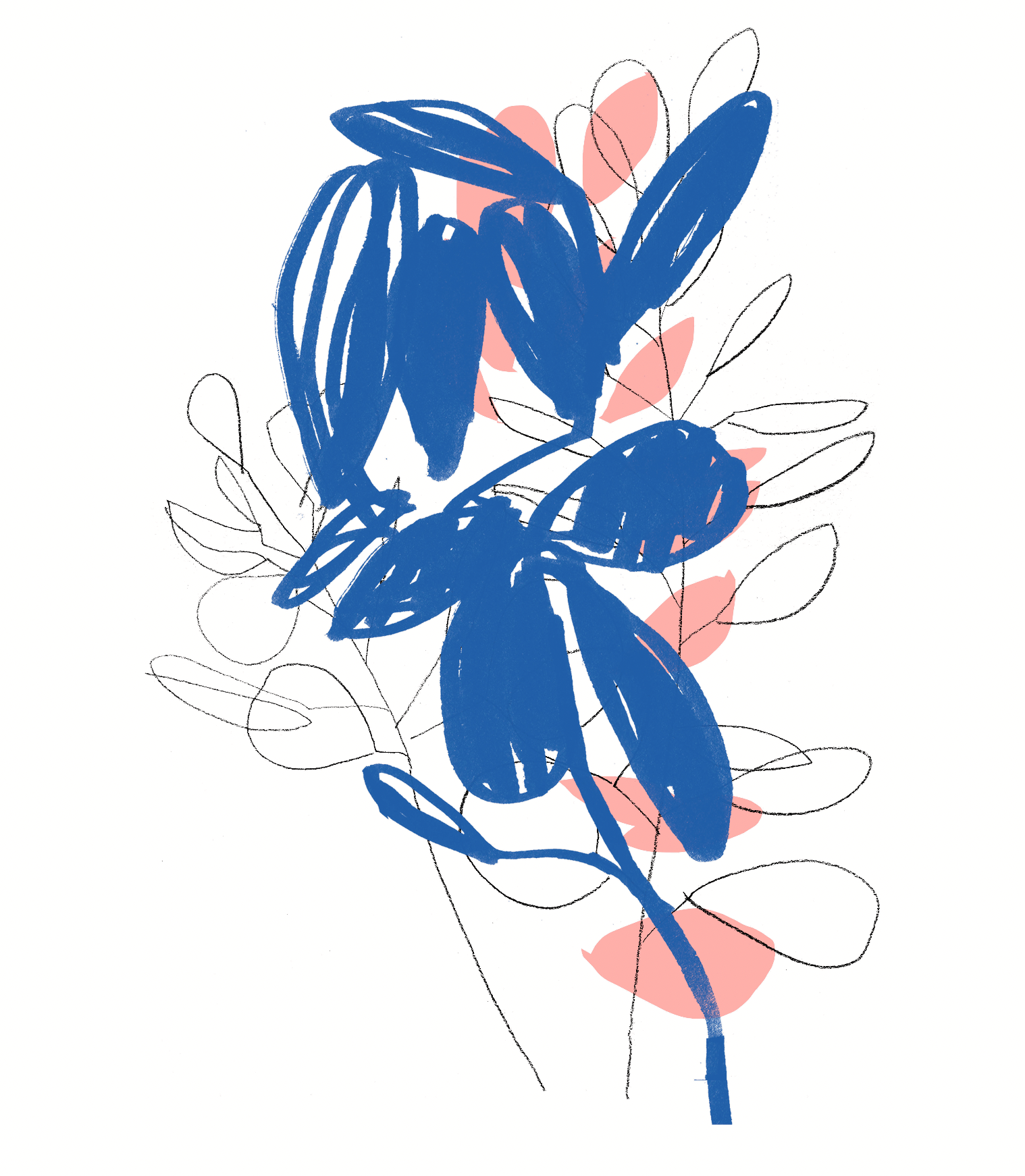 Abstract leaves