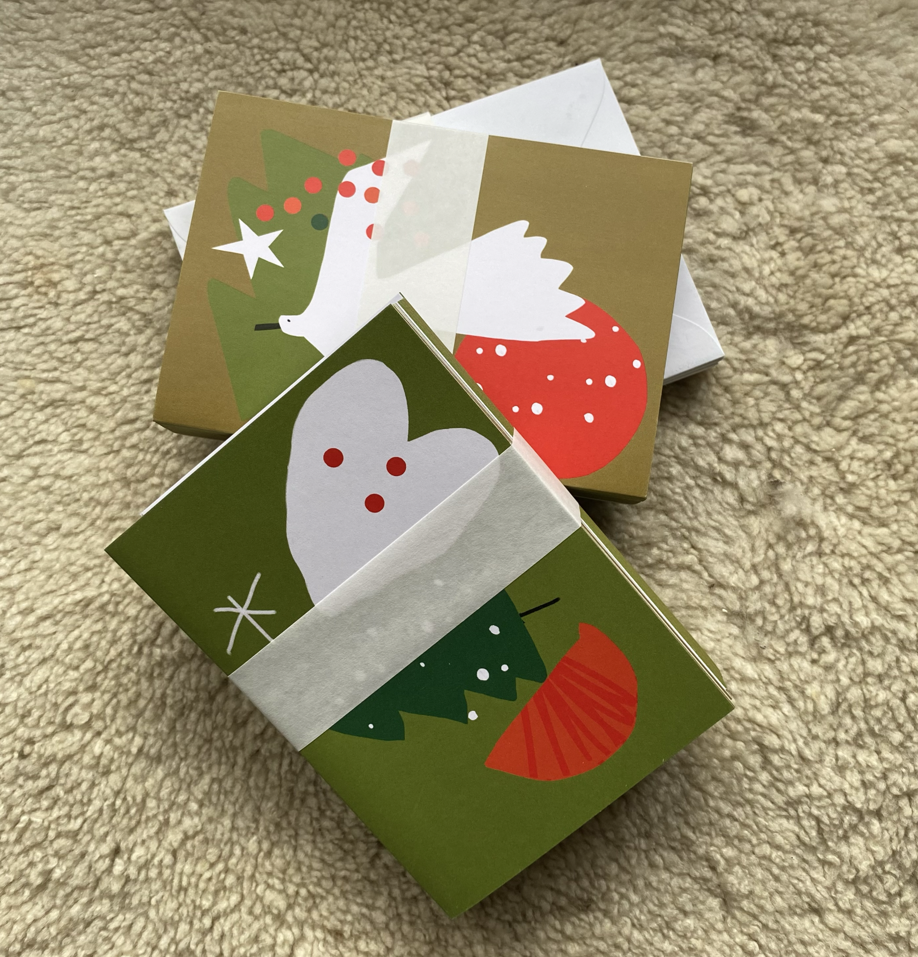 Christmas Card Duo - pack of 6